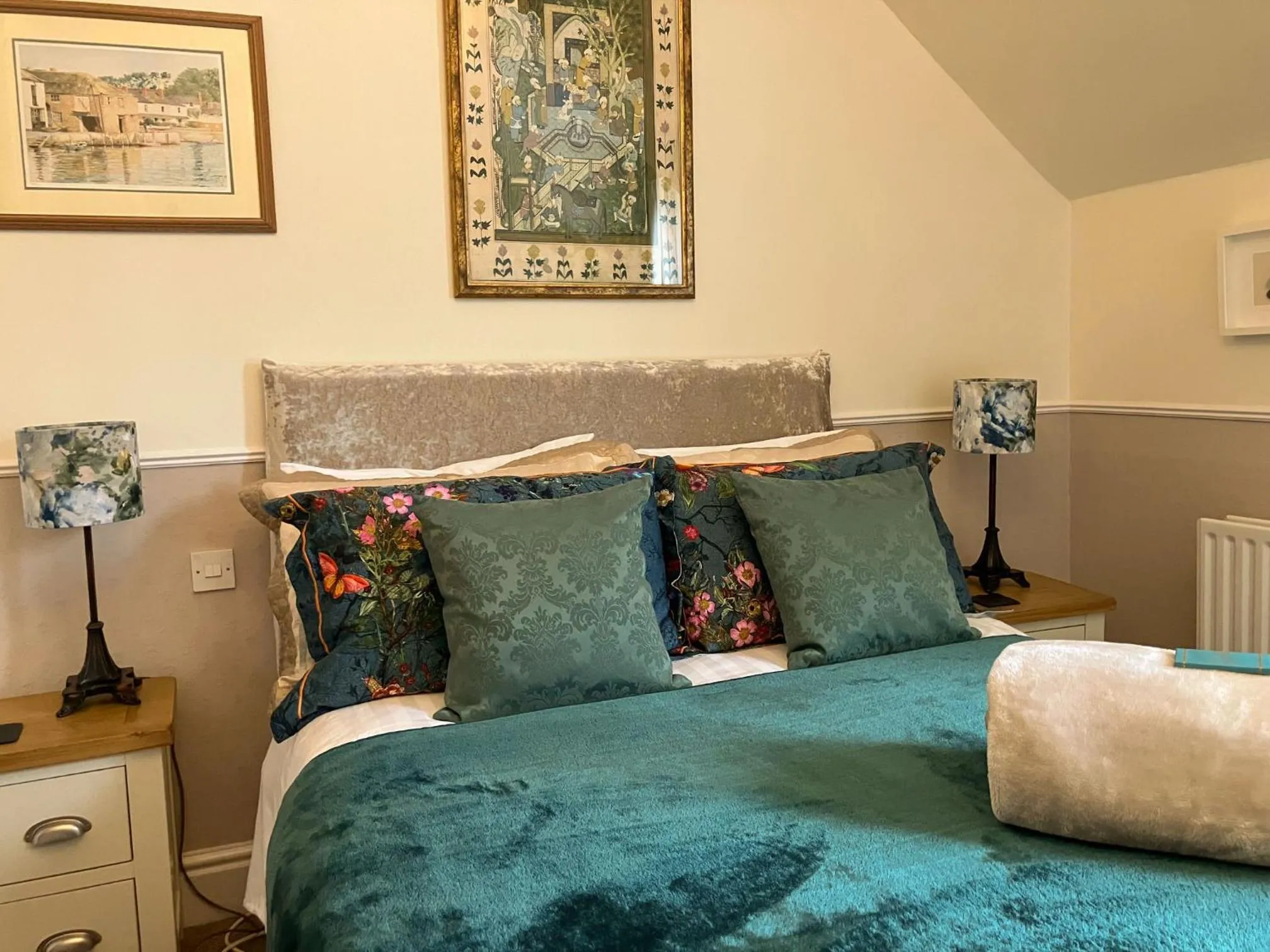 Bed in Maple Bank Country Guest House