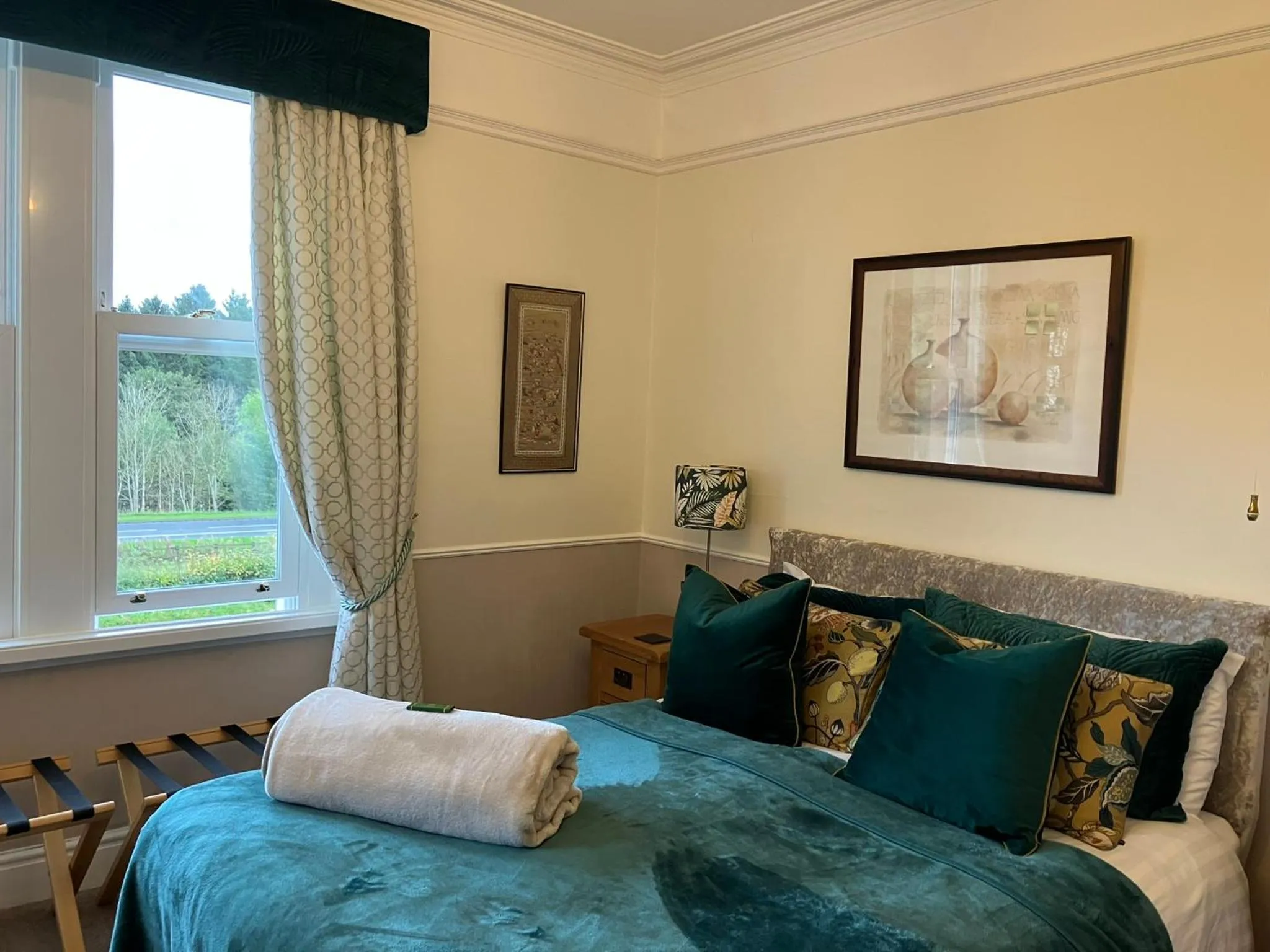 Bed in Maple Bank Country Guest House