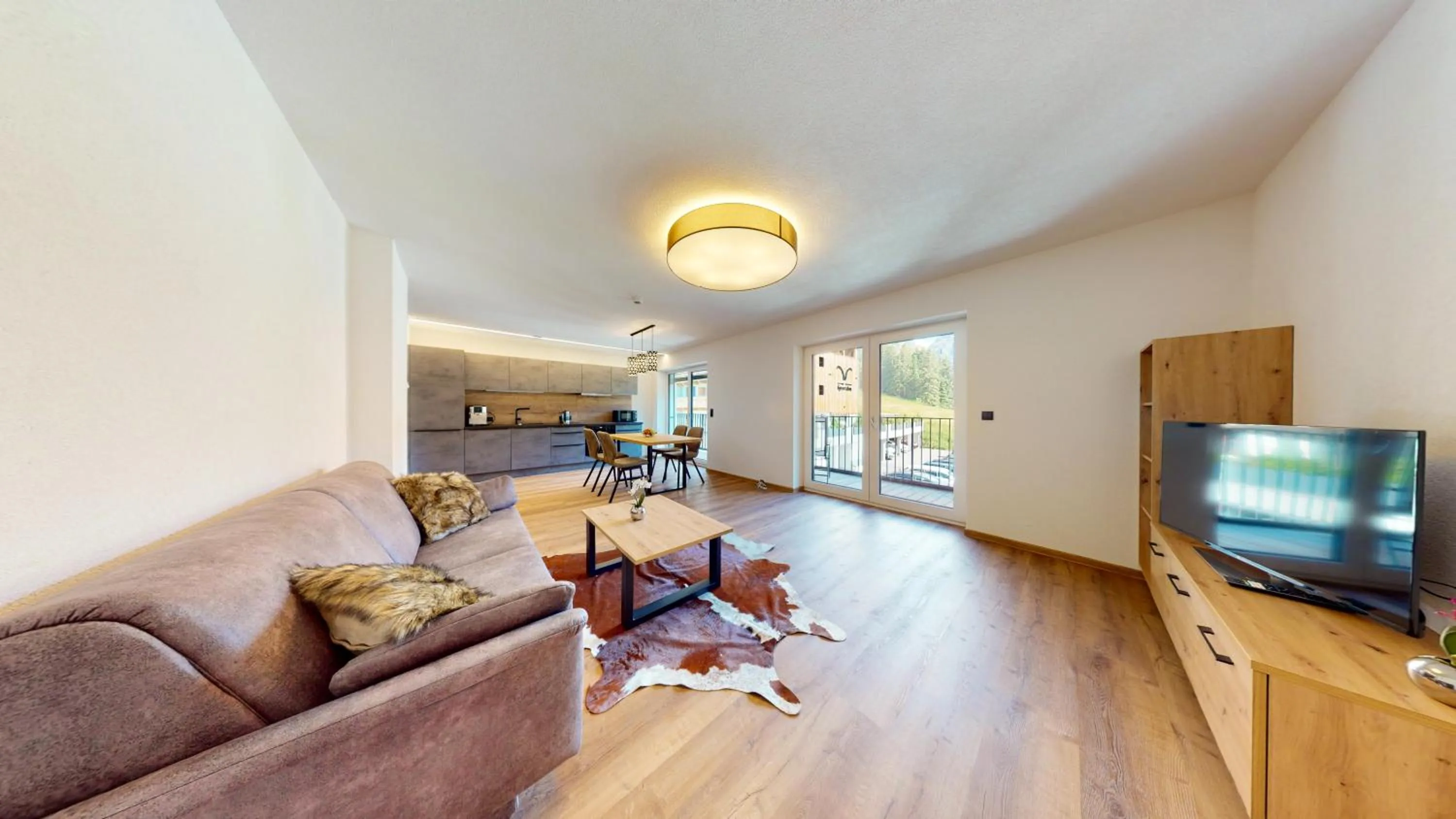 Living room in PitzPlus Appartements