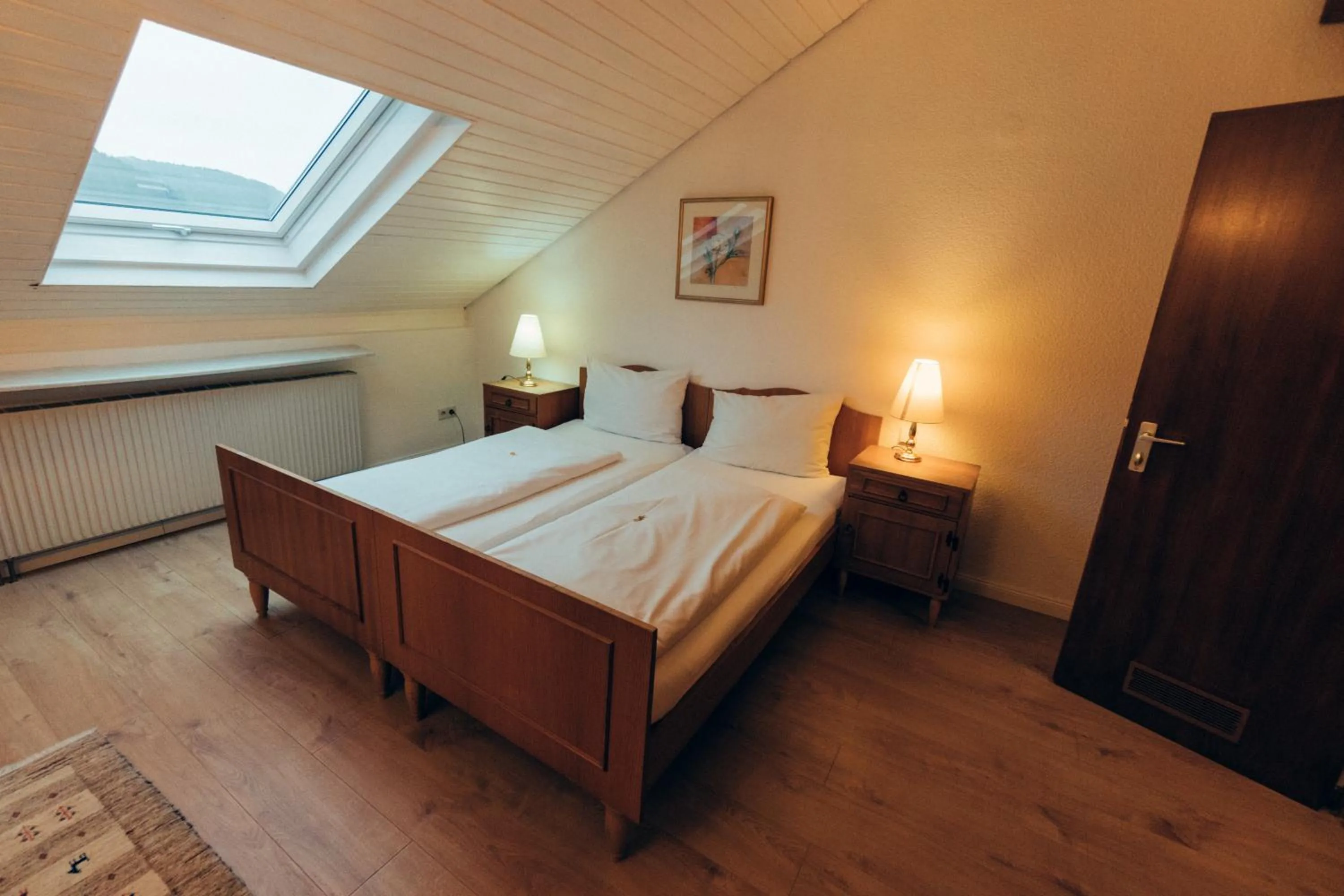 Bed in Gasthof Hotel zur Post