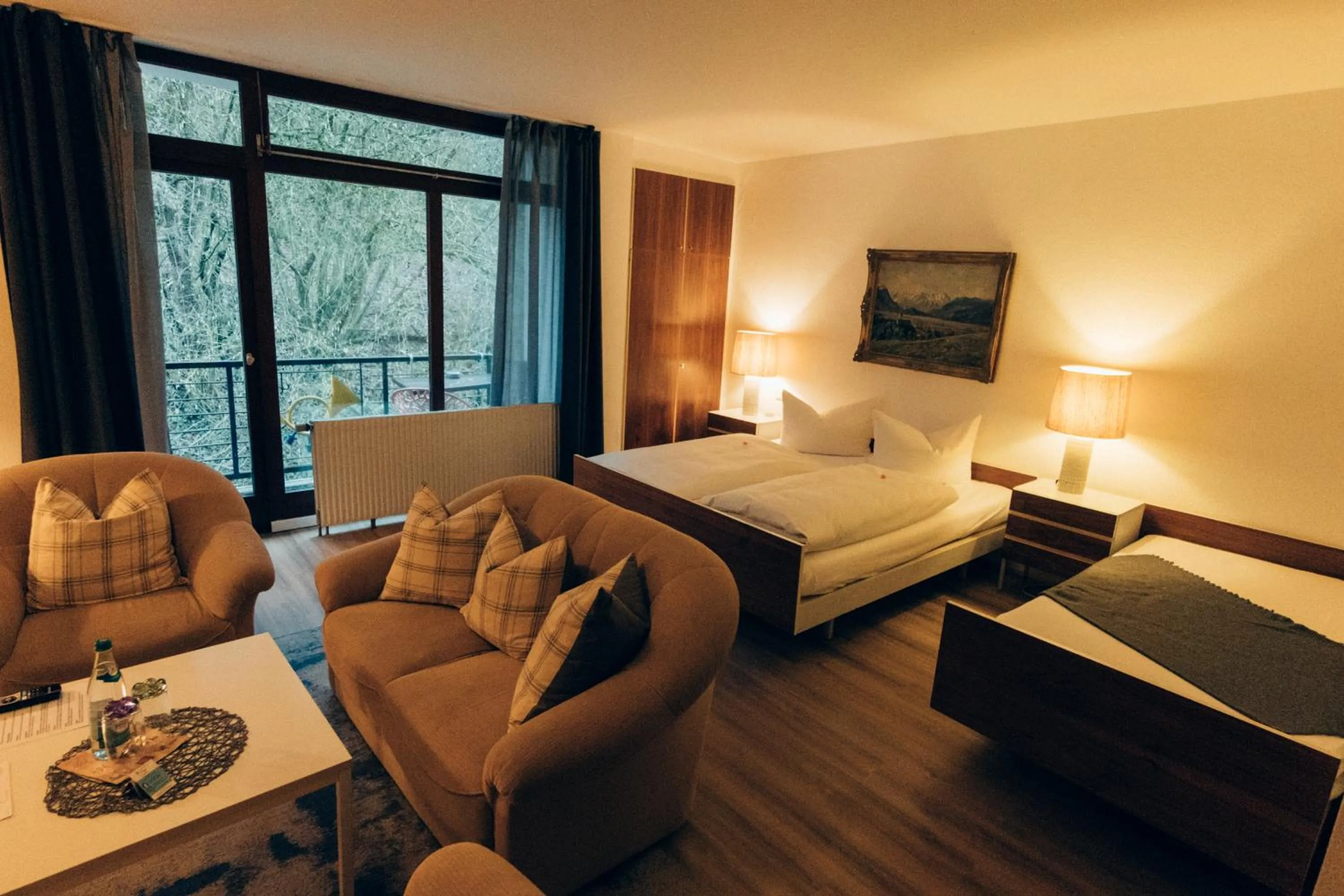 Bed in Gasthof Hotel zur Post