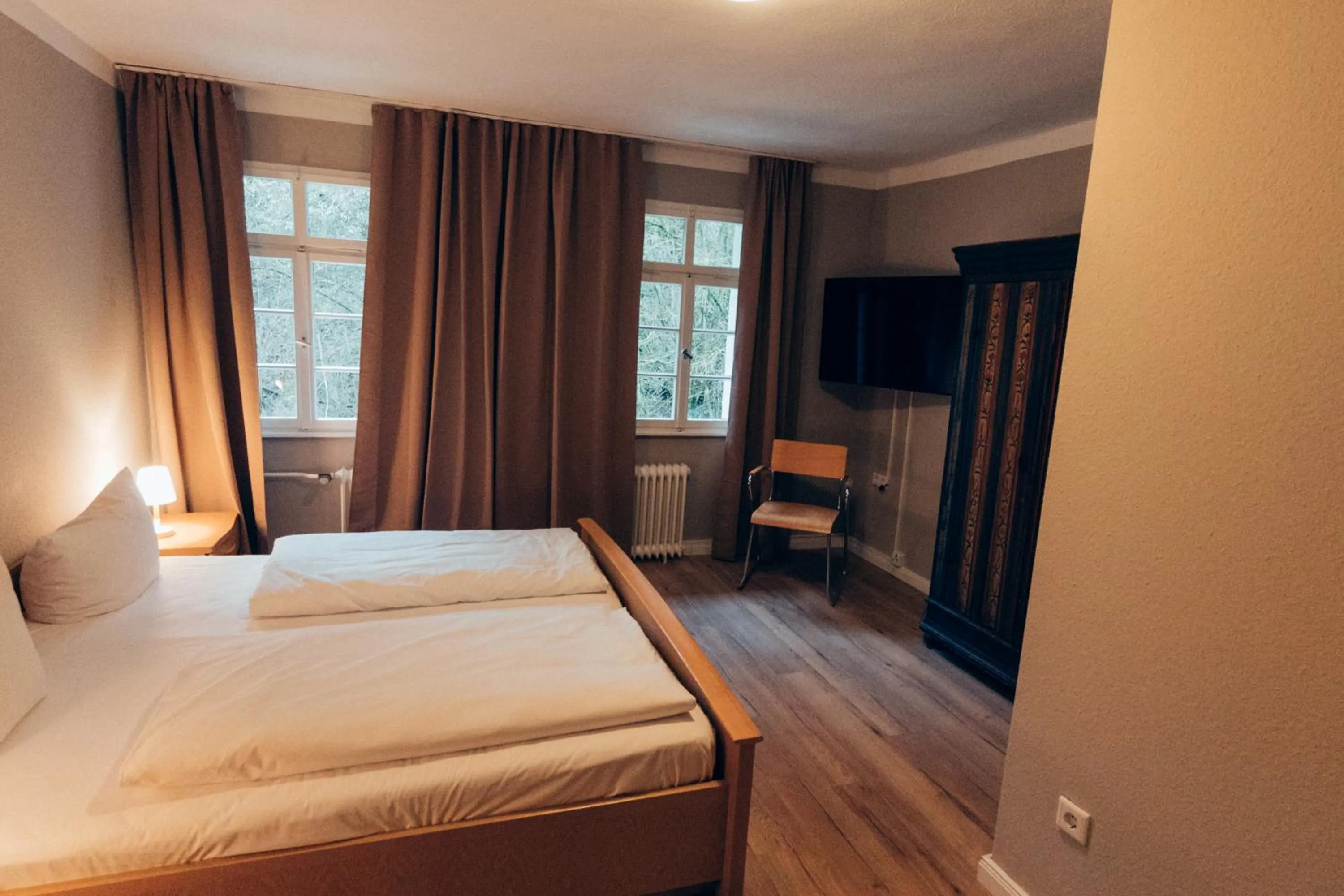 Bed in Gasthof Hotel zur Post