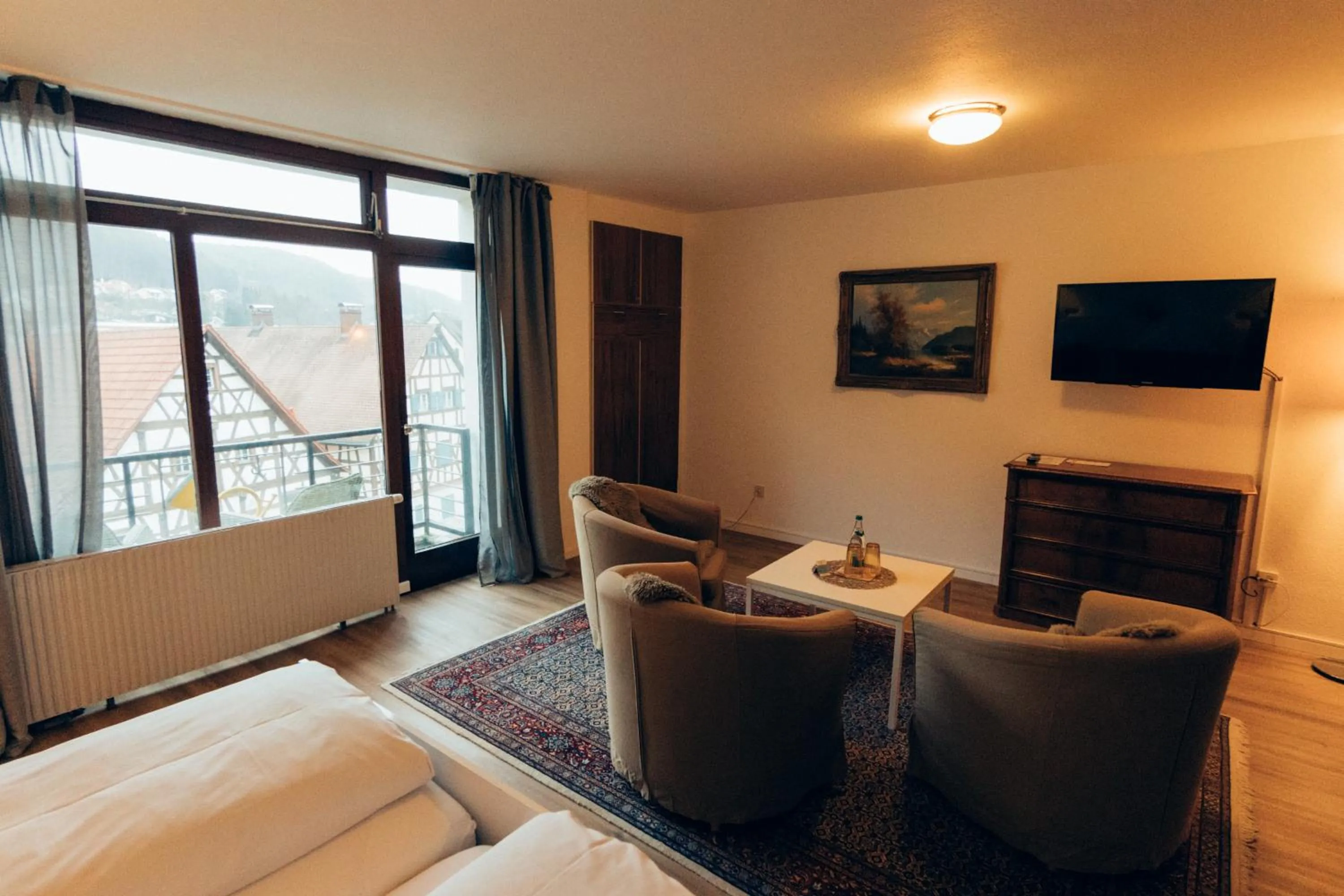 Bed in Gasthof Hotel zur Post