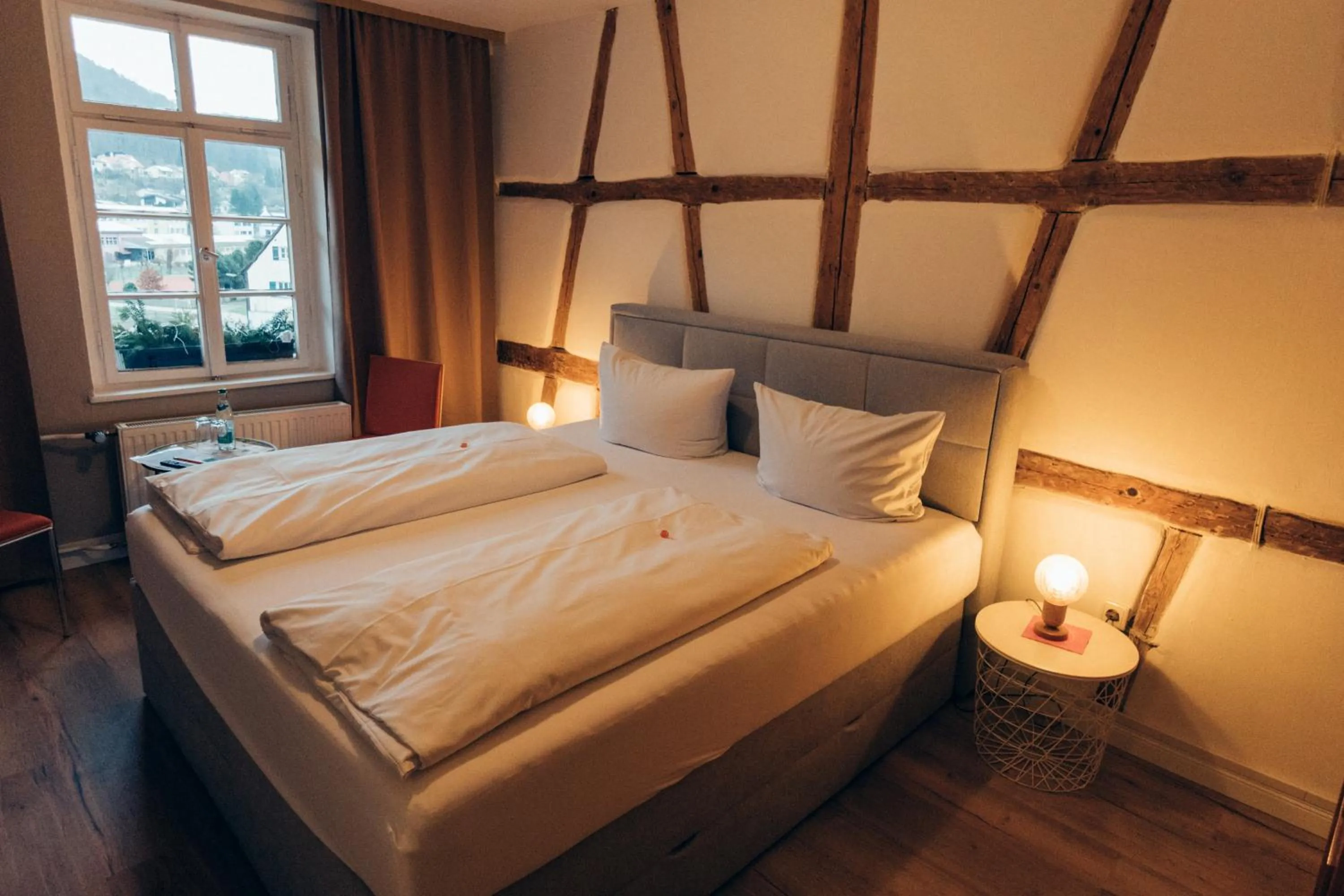 Bed in Gasthof Hotel zur Post