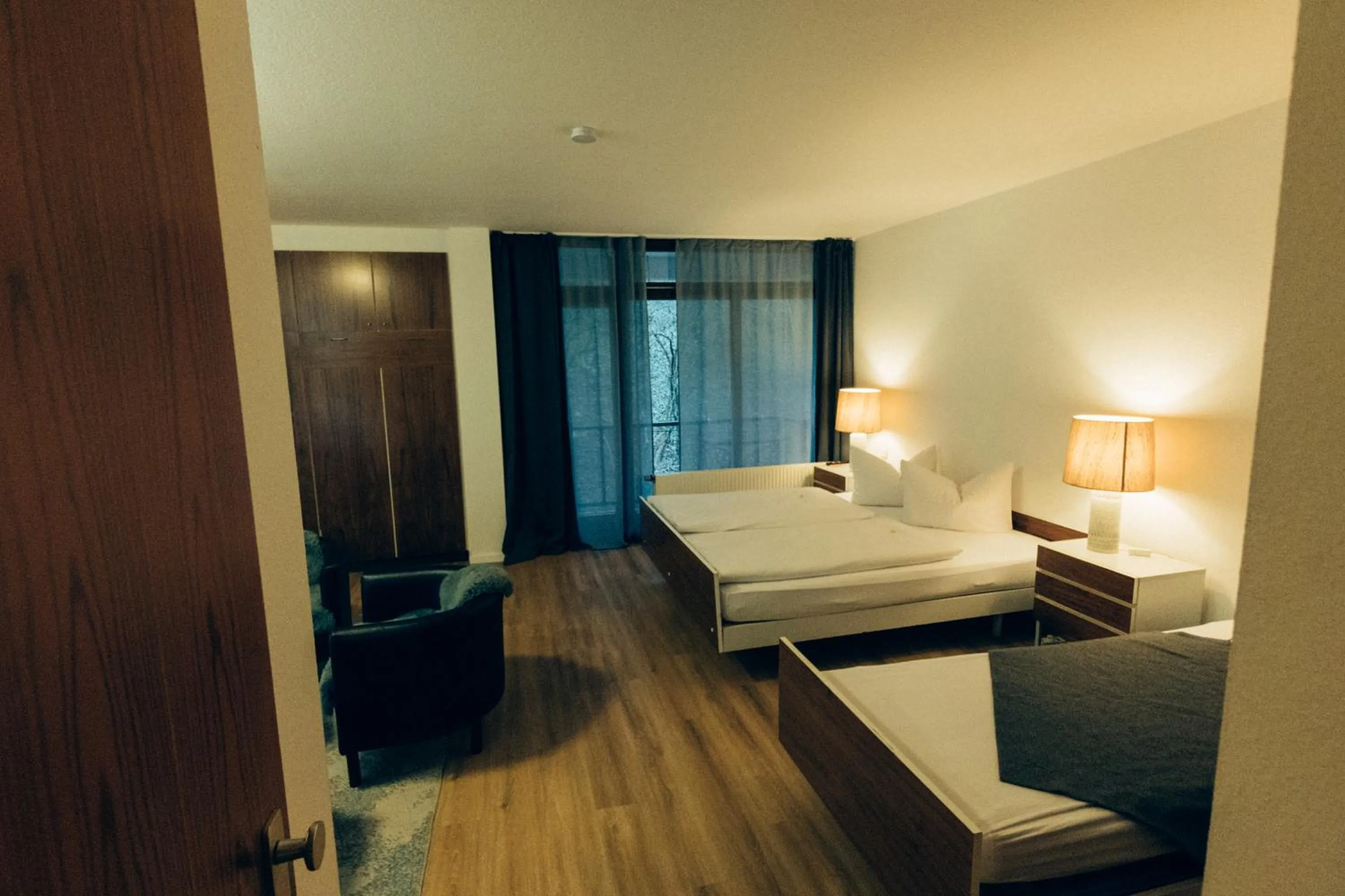 Photo of the whole room, Bed in Gasthof Hotel zur Post