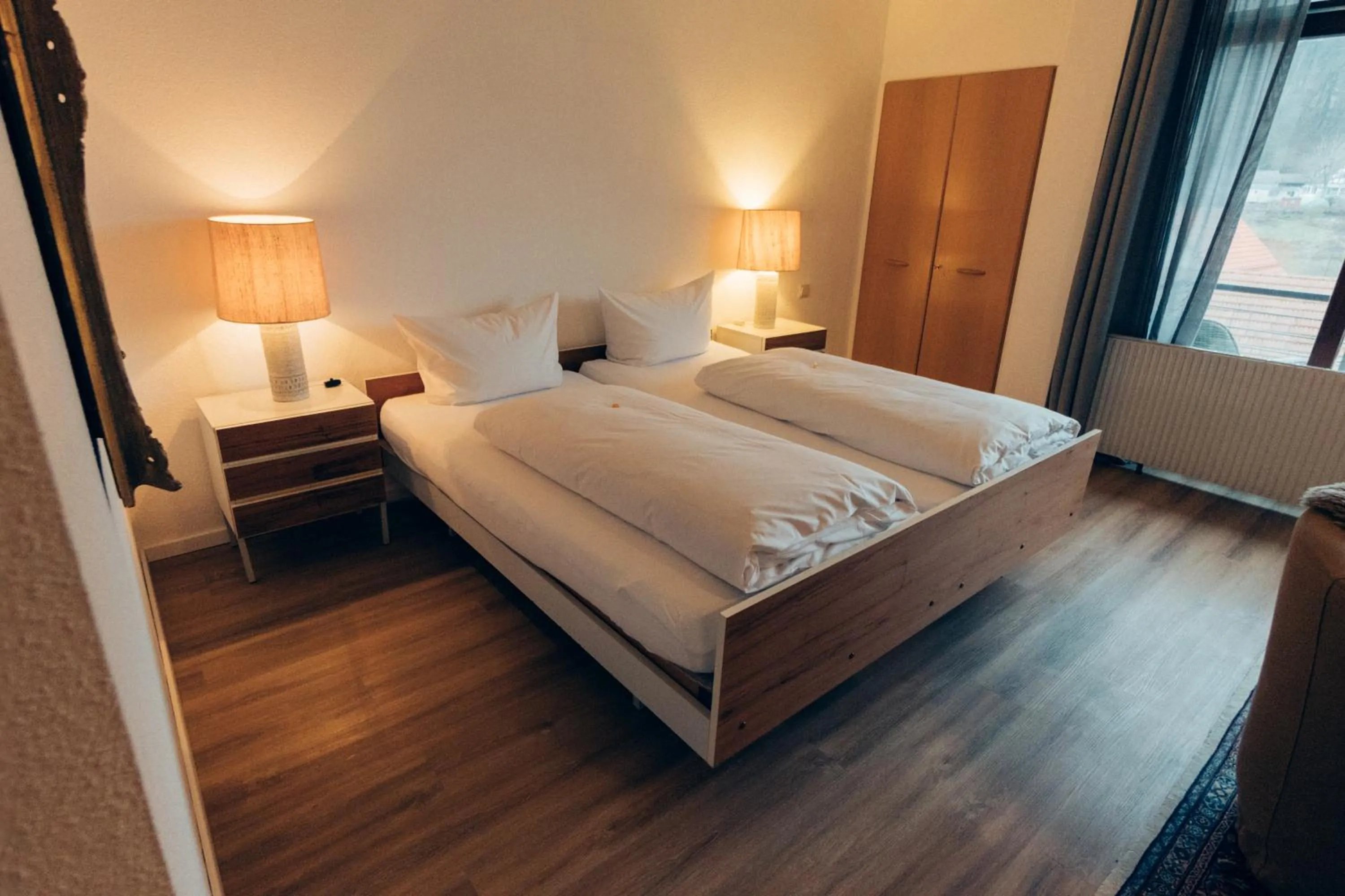 Bed in Gasthof Hotel zur Post