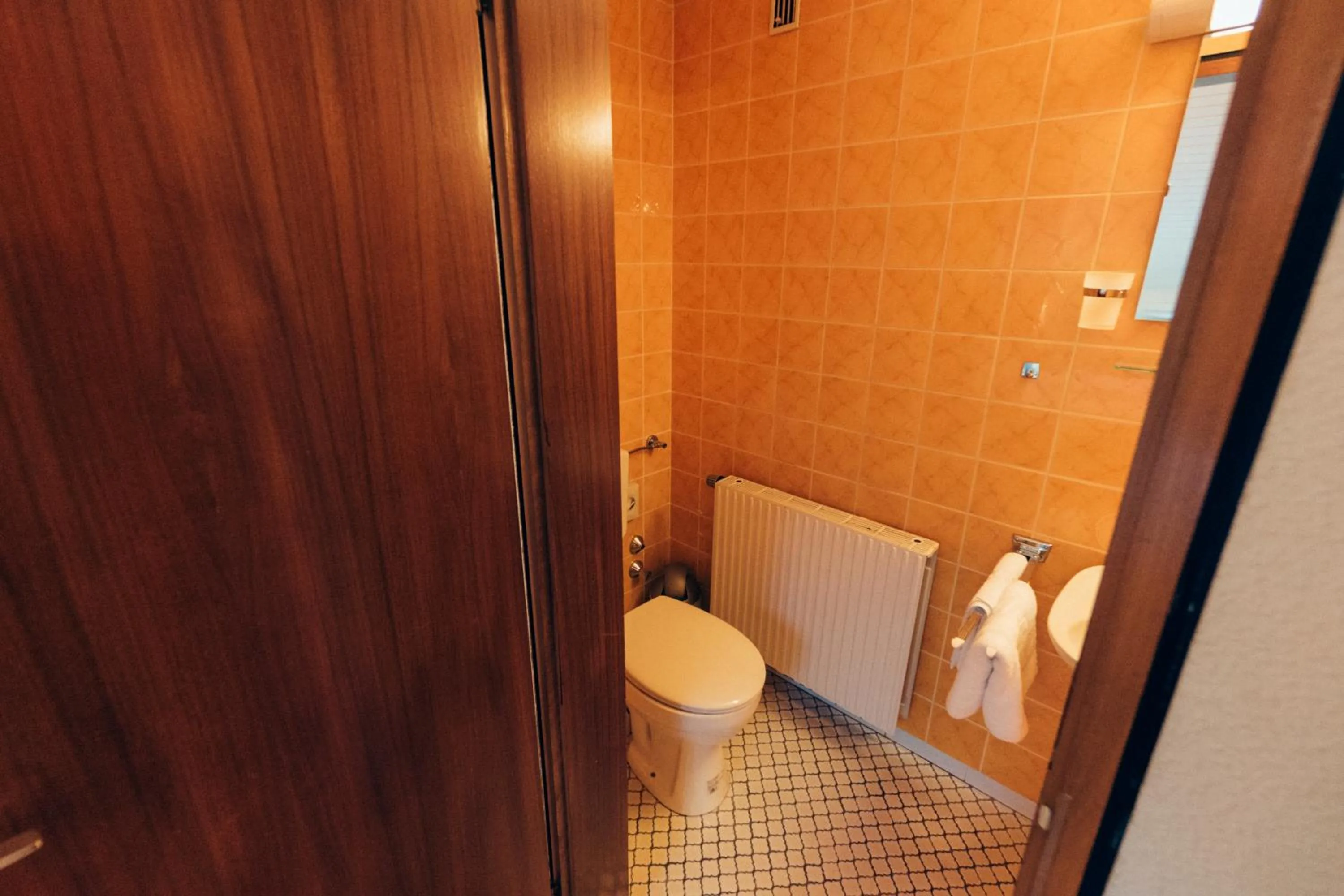 Toilet in Gasthof Hotel zur Post