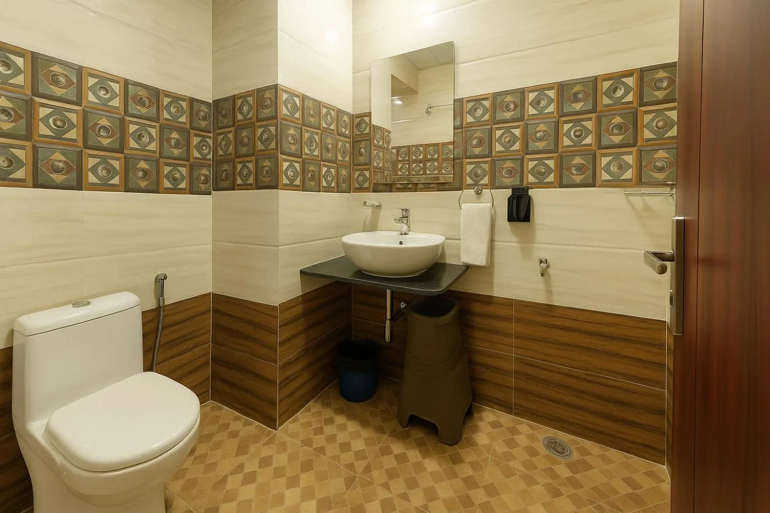 Toilet in Hotel The Heights