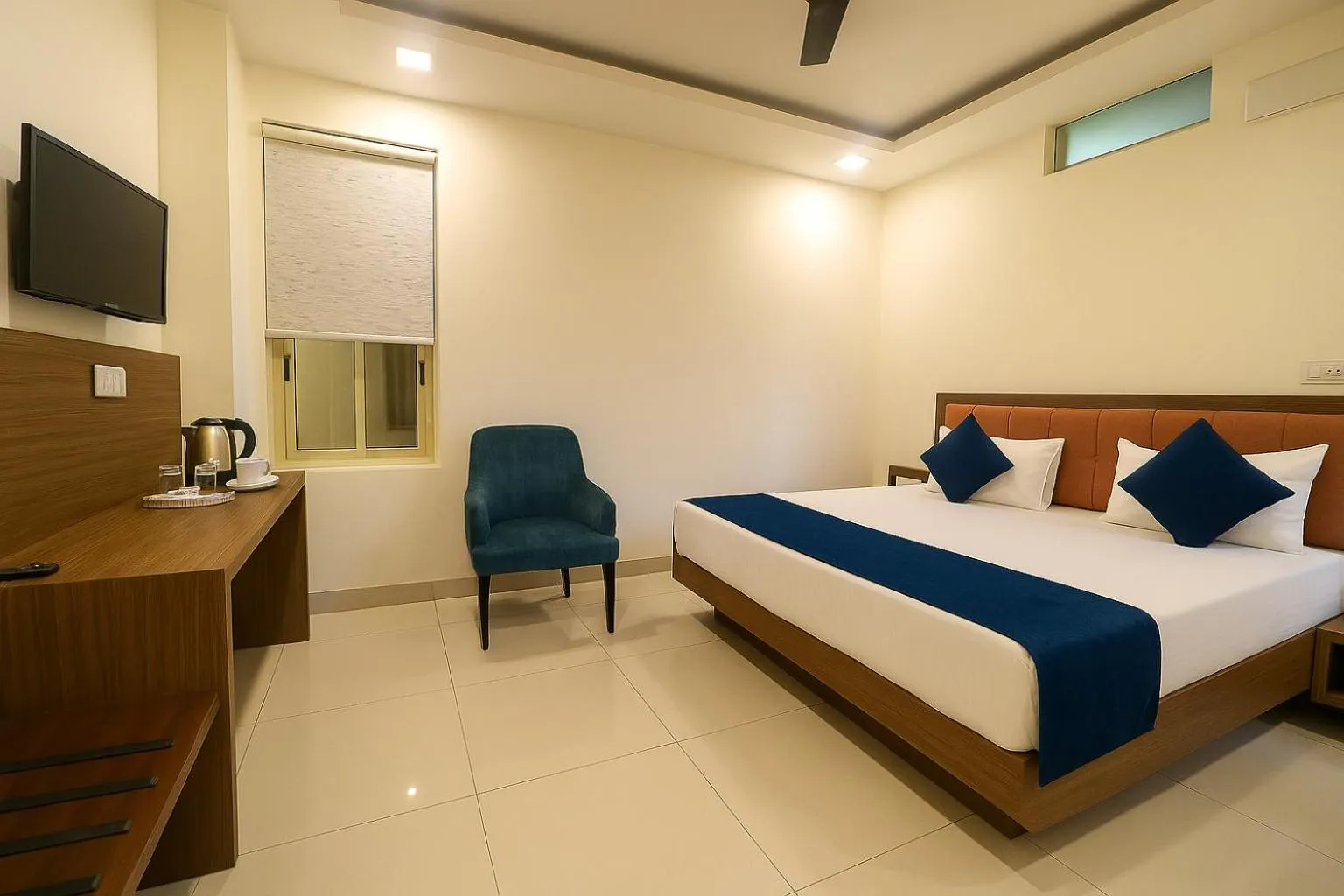 Bed in Hotel The Heights