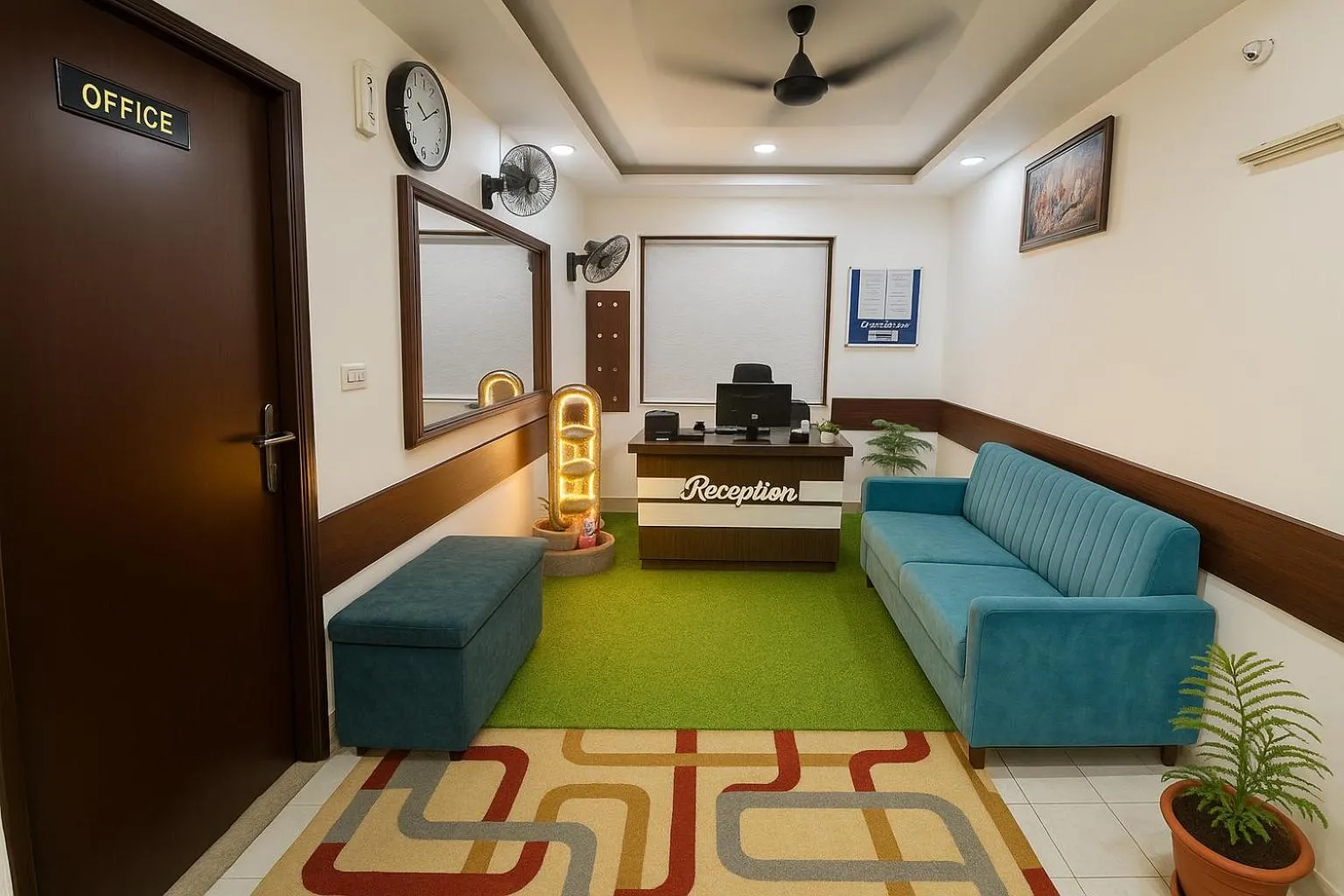 Lobby or reception in Hotel The Heights