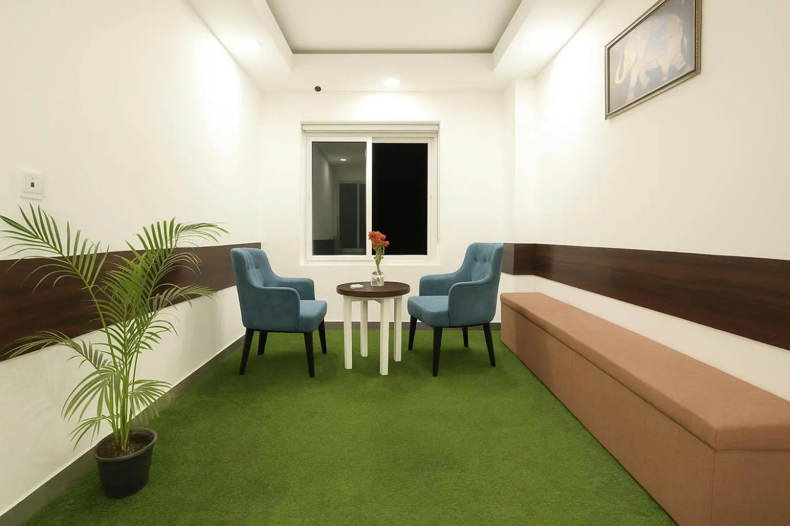 Seating area in Hotel The Heights