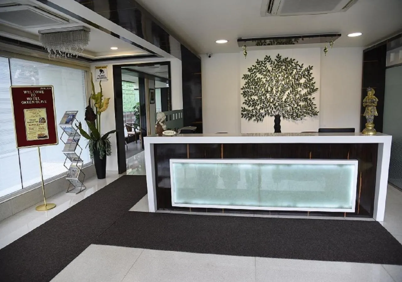 Lobby or reception in Hotel Green Olive