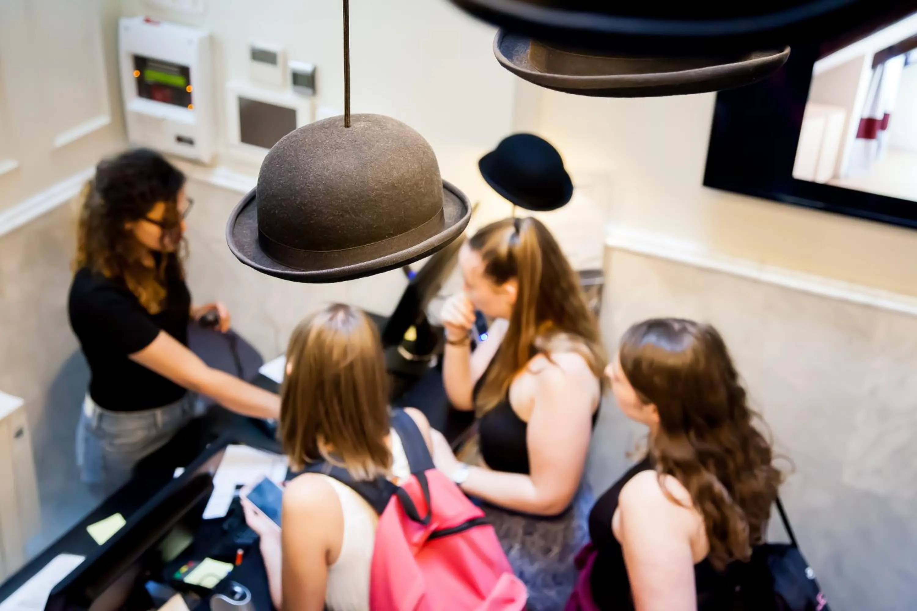 People in Toc Hostel Madrid