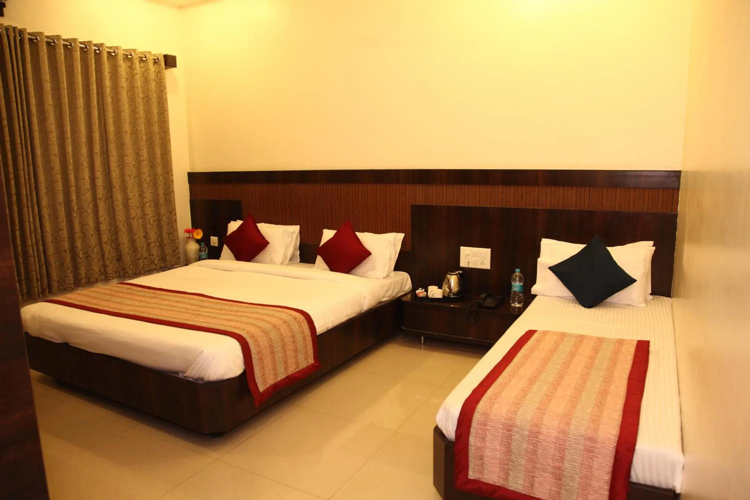 Photo of the whole room, Bed in Hotel Sai Ramanand