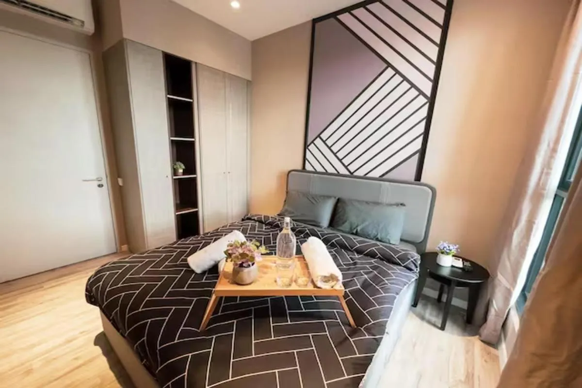 Bed in Millerz Cozy Home by GUESTONIC