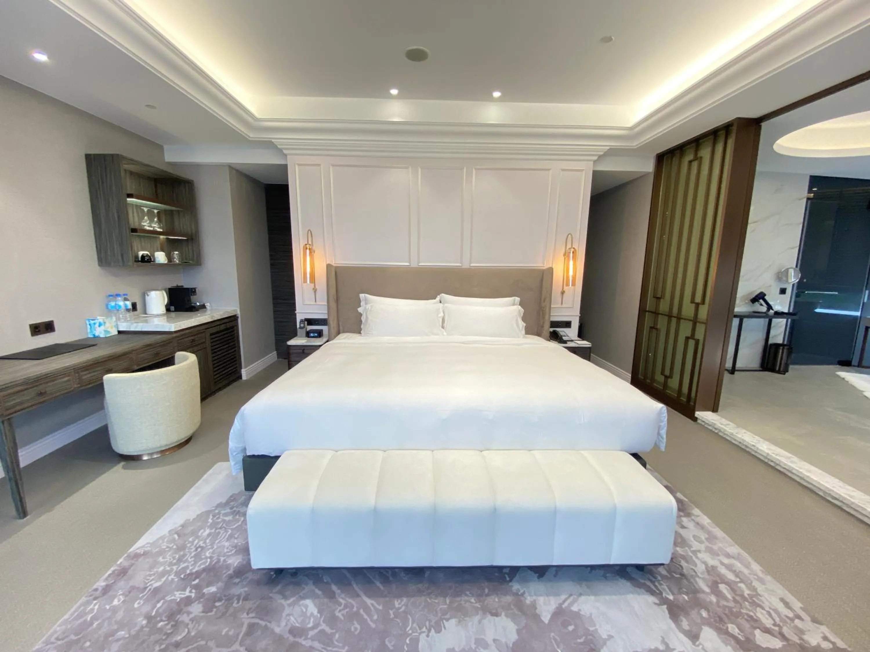 Bed in Wyndham Sun Moon Lake