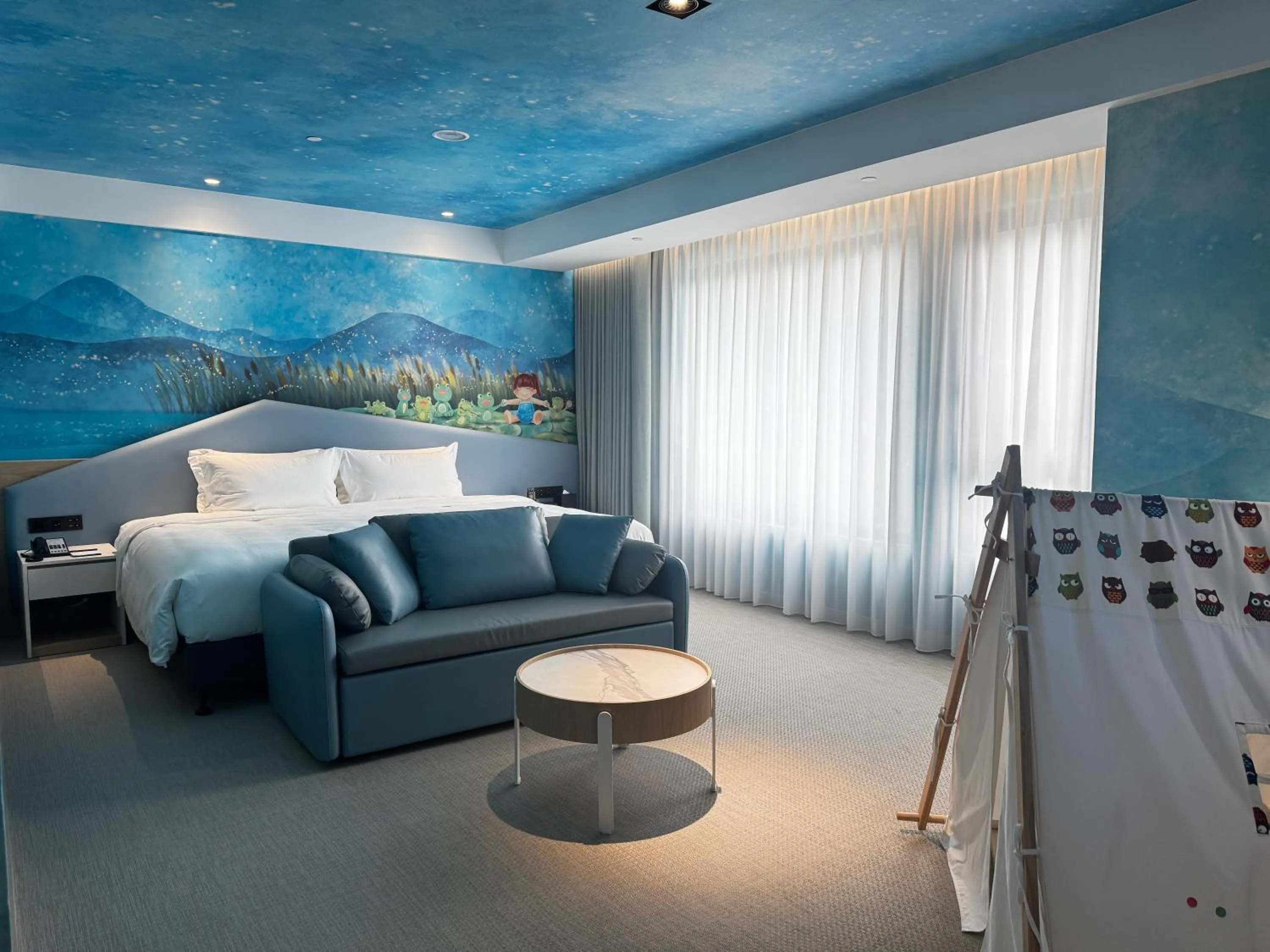 Bedroom, Bed in Wyndham Sun Moon Lake