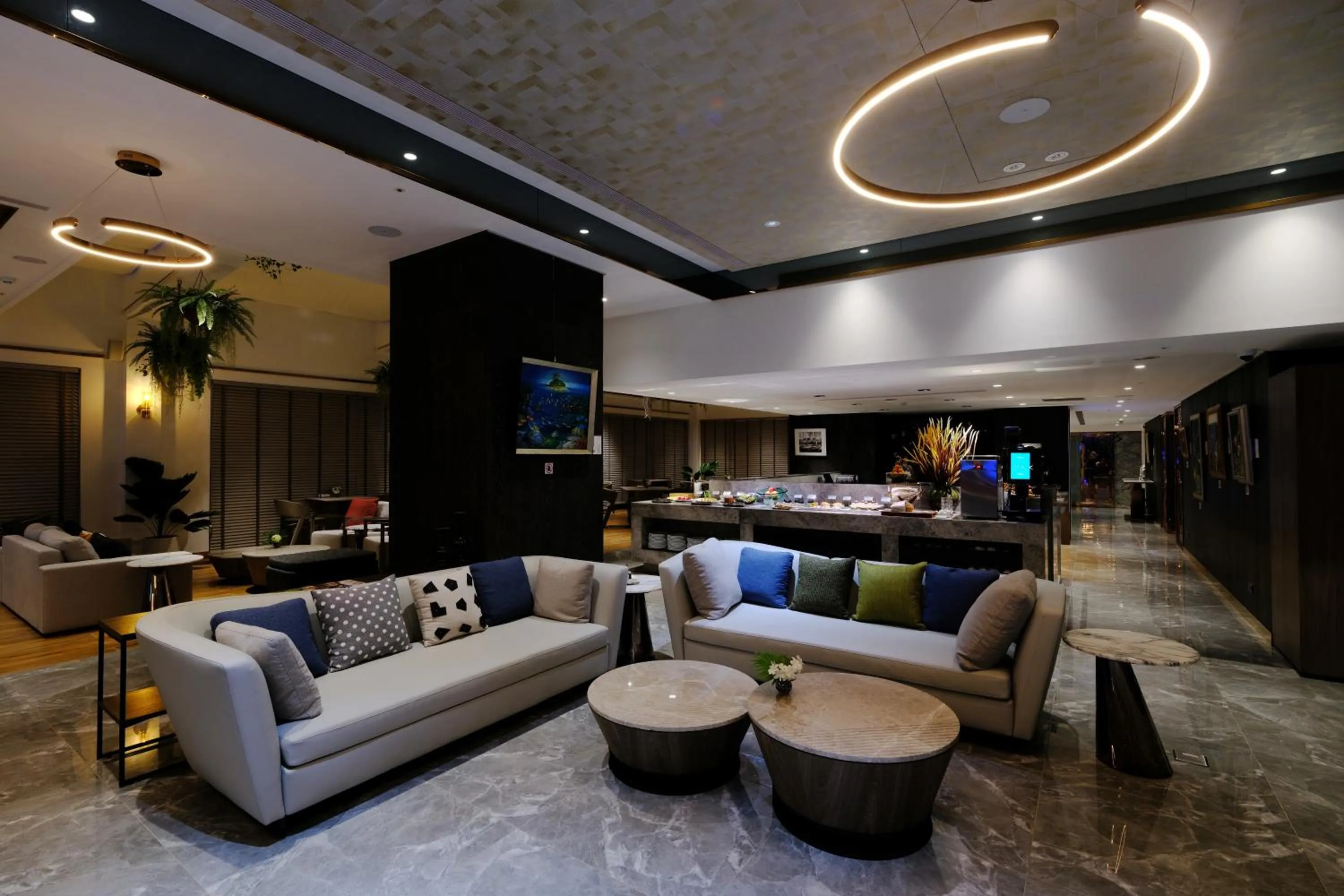 Seating area in Wyndham Sun Moon Lake