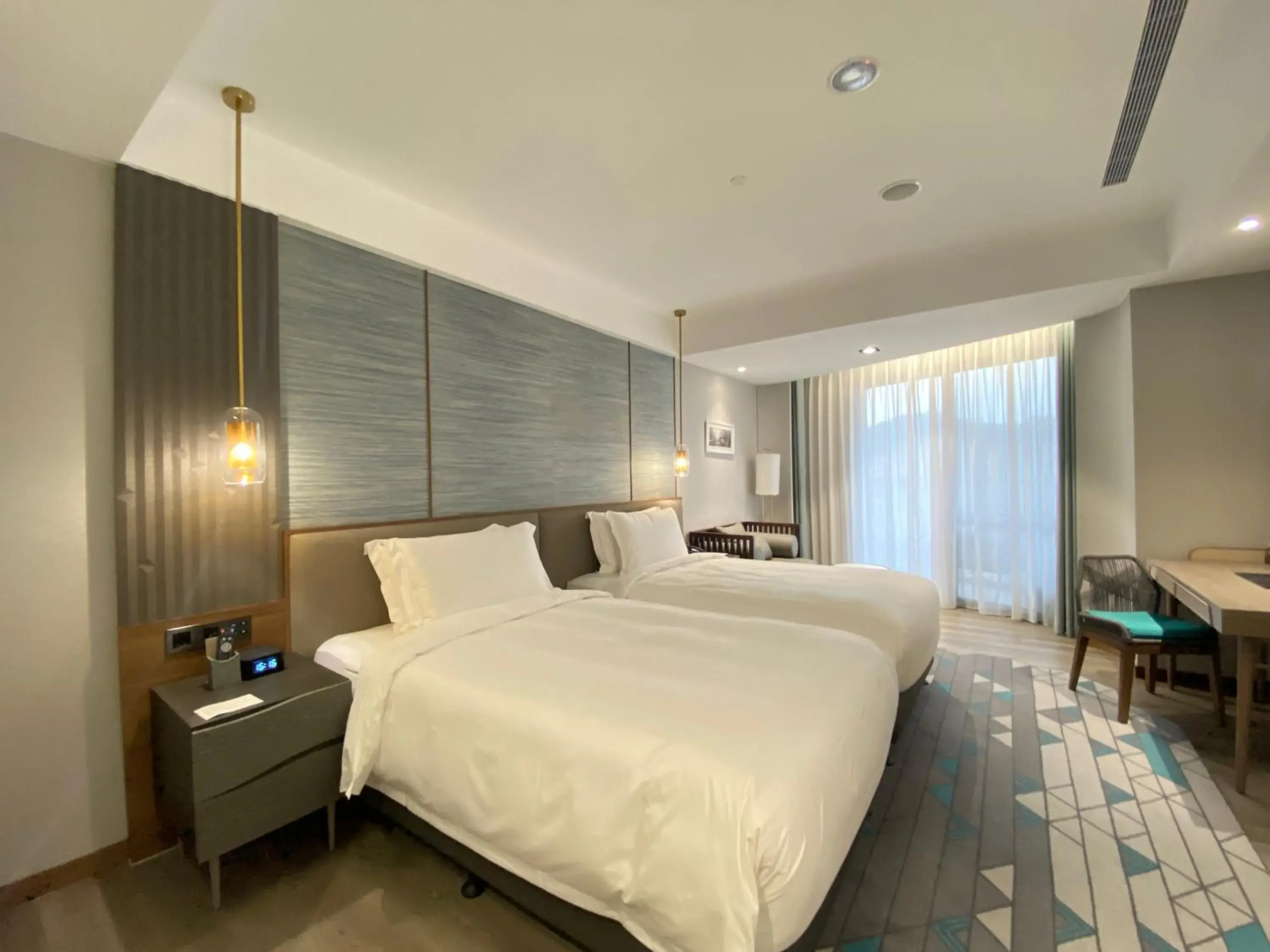 Superior Twin Room in Wyndham Sun Moon Lake Superior Twin Room in Wyndham Sun Moon Lake