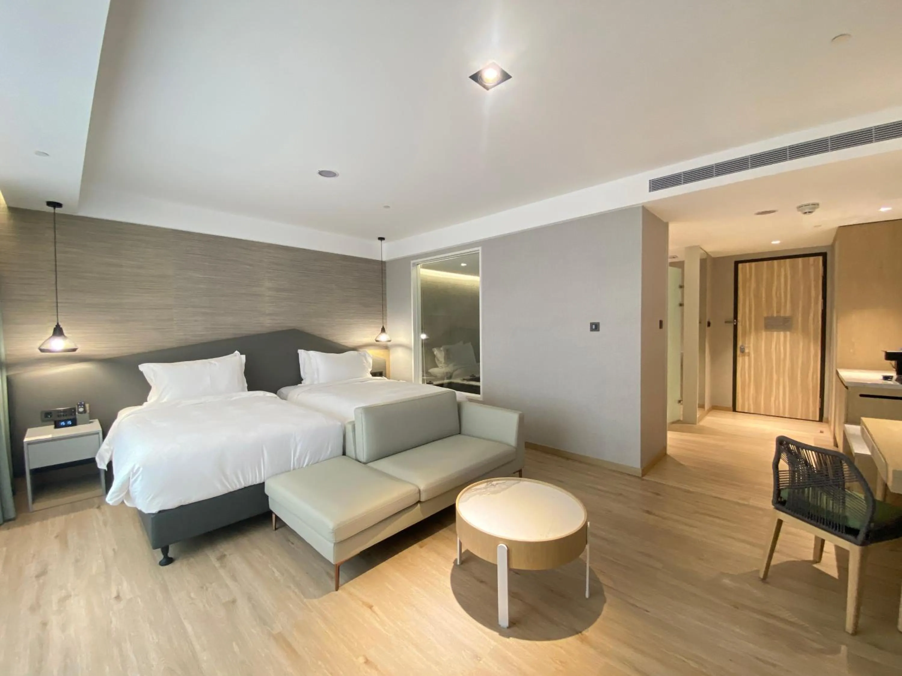 Living room, Bed in Wyndham Sun Moon Lake