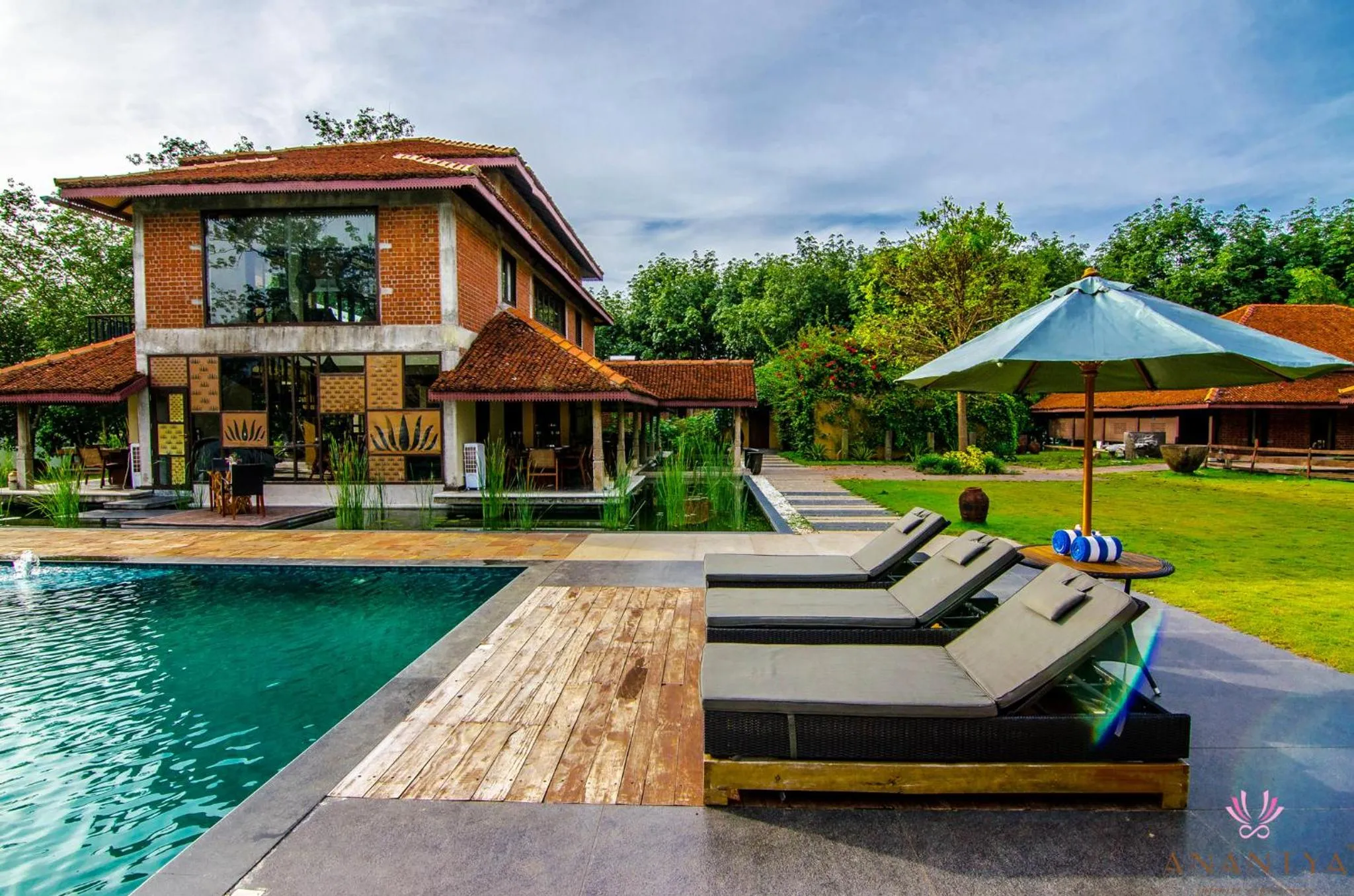 Swimming pool in Anantya By The Lake