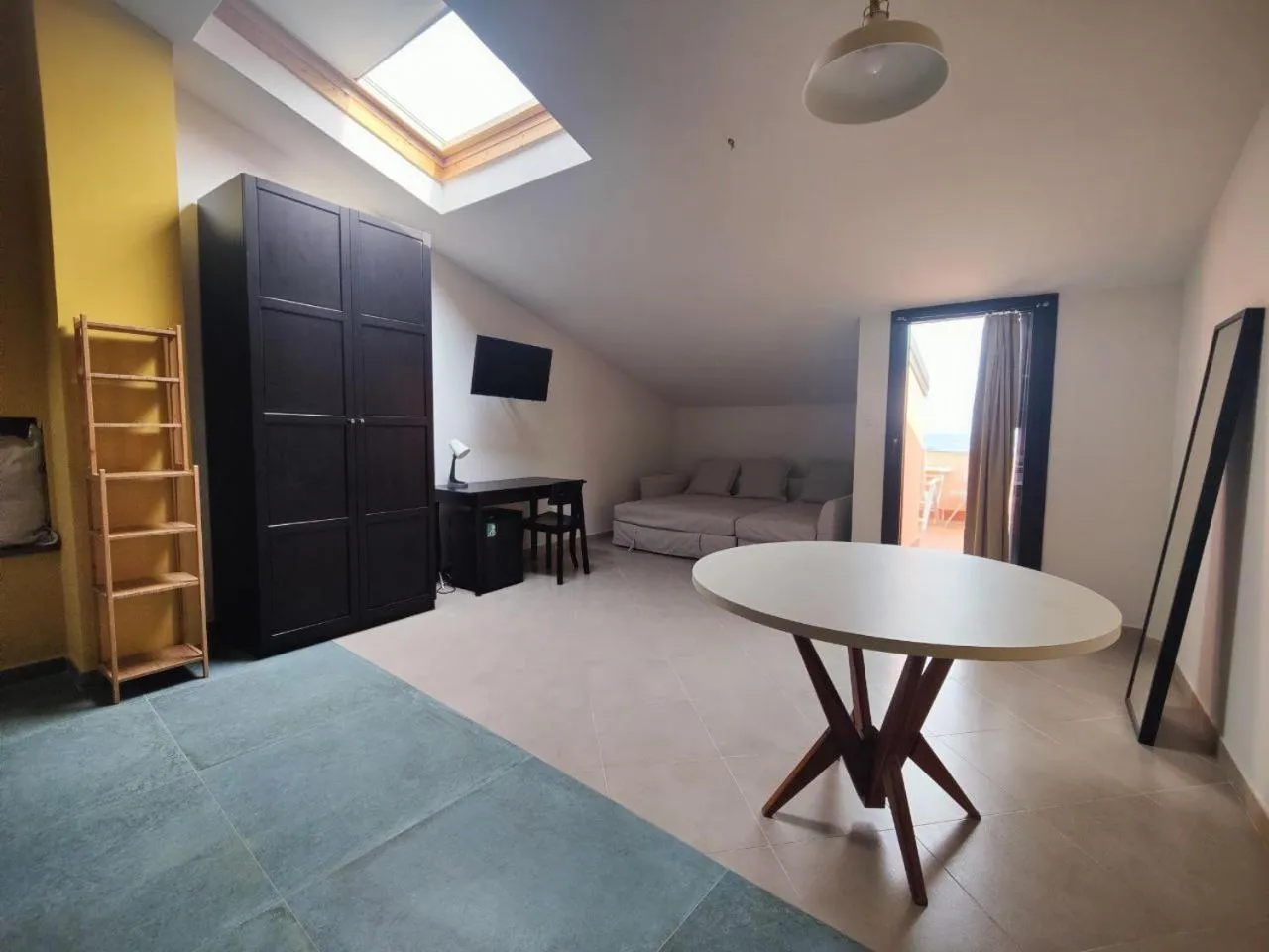 Living room in La Scivola Rooms