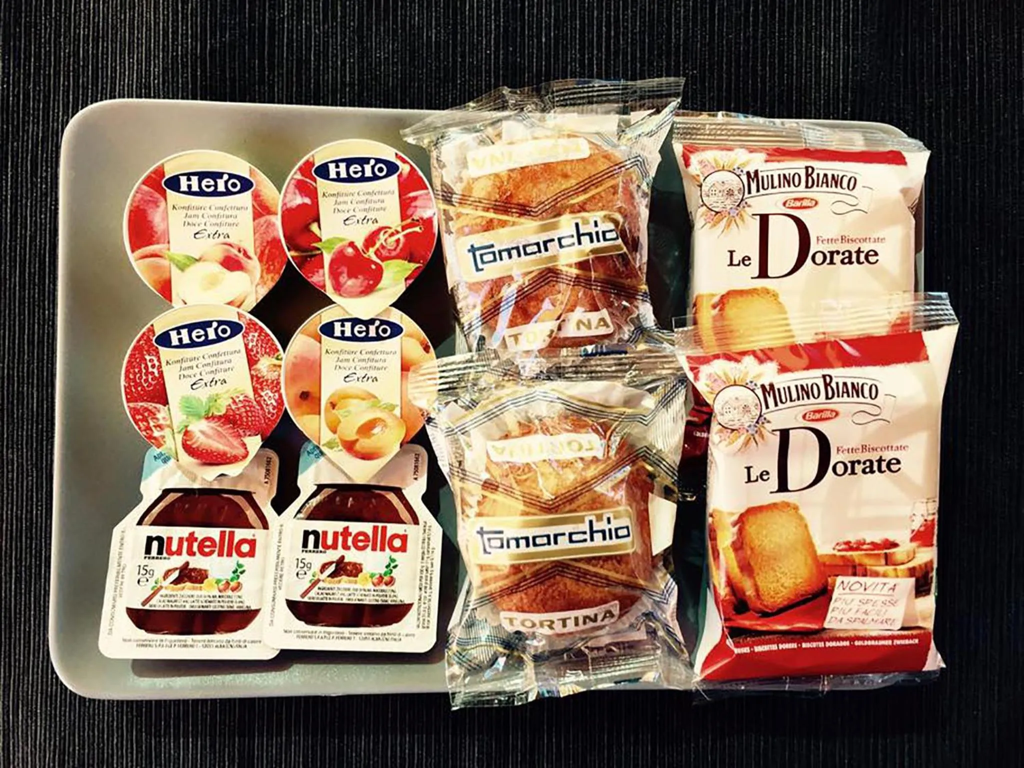 Italian breakfast in La Scivola Rooms