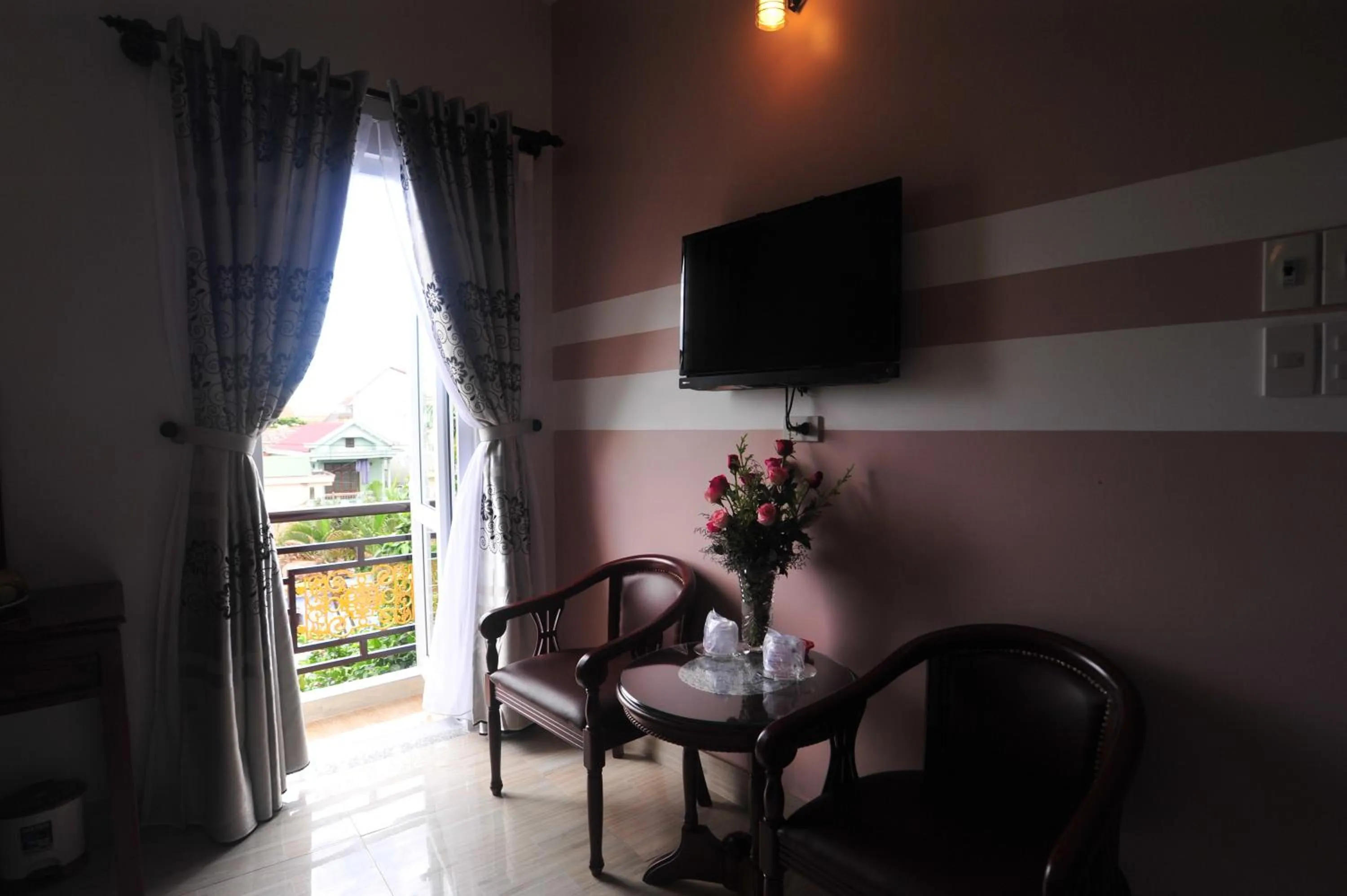 Balcony/Terrace in Hong Thien Ruby Hotel