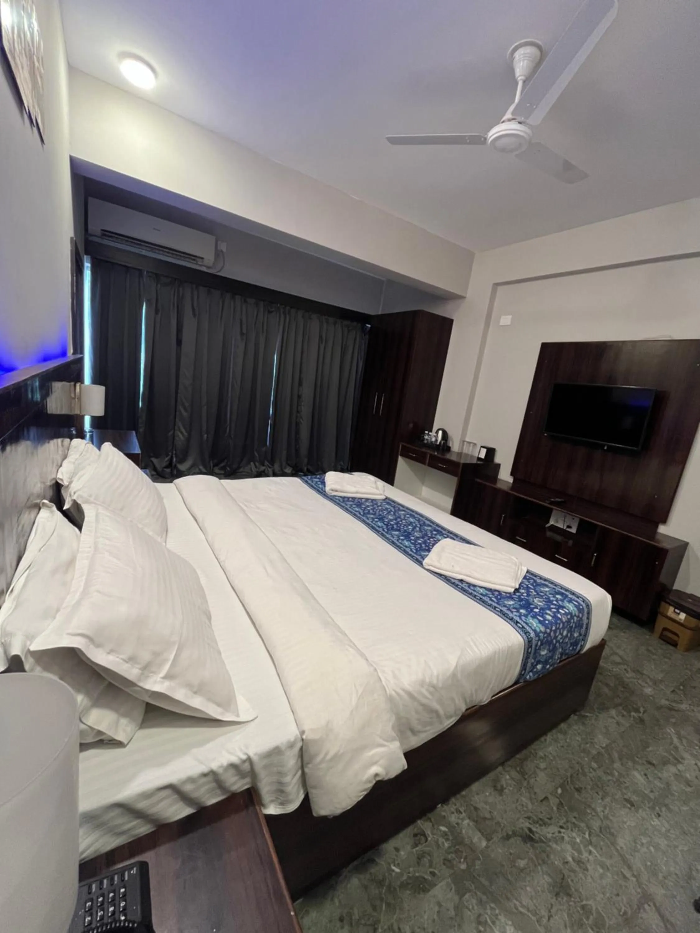 Bed in The Terra Hotel North Goa