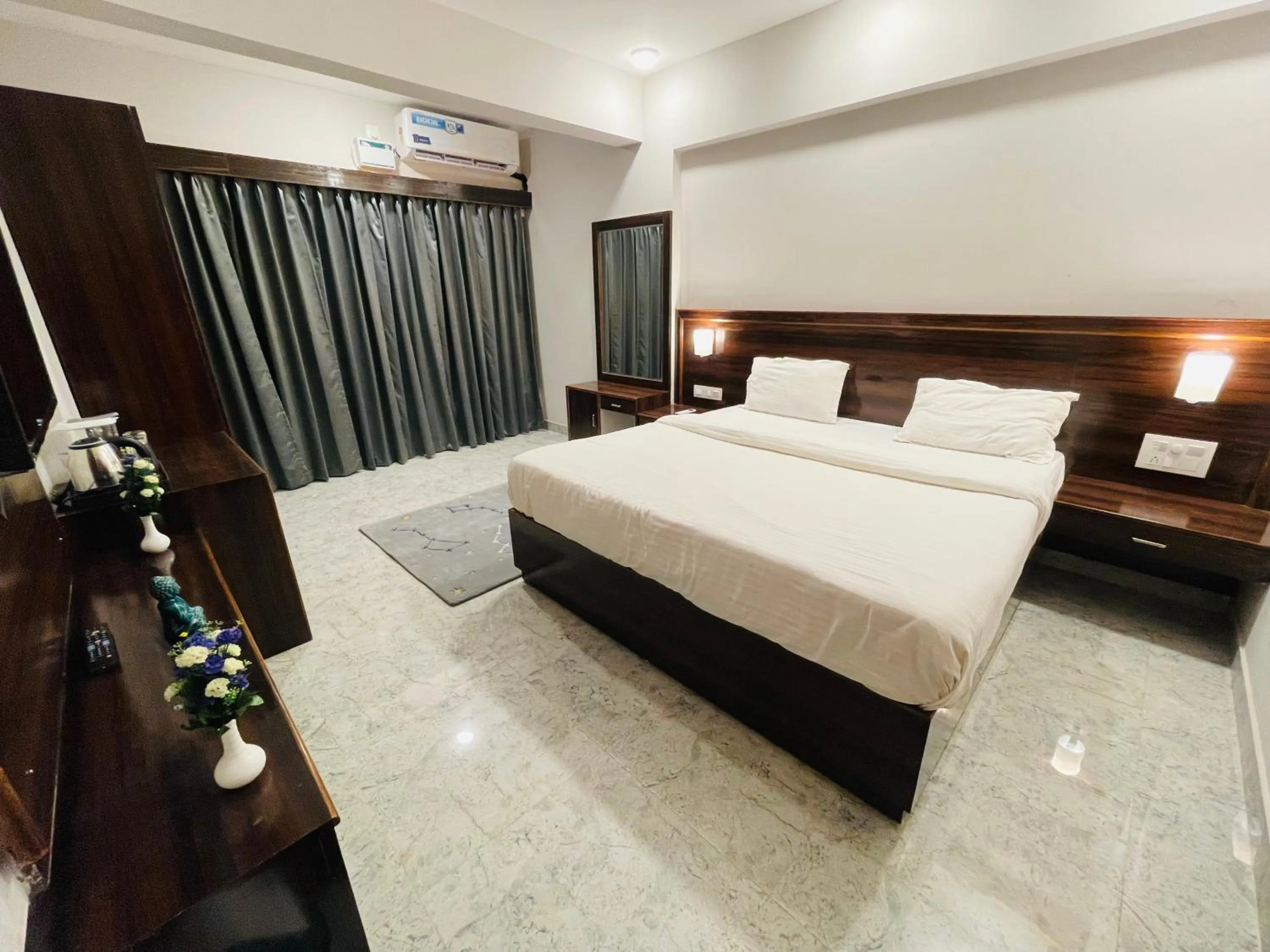 Bed in The Terra Hotel North Goa