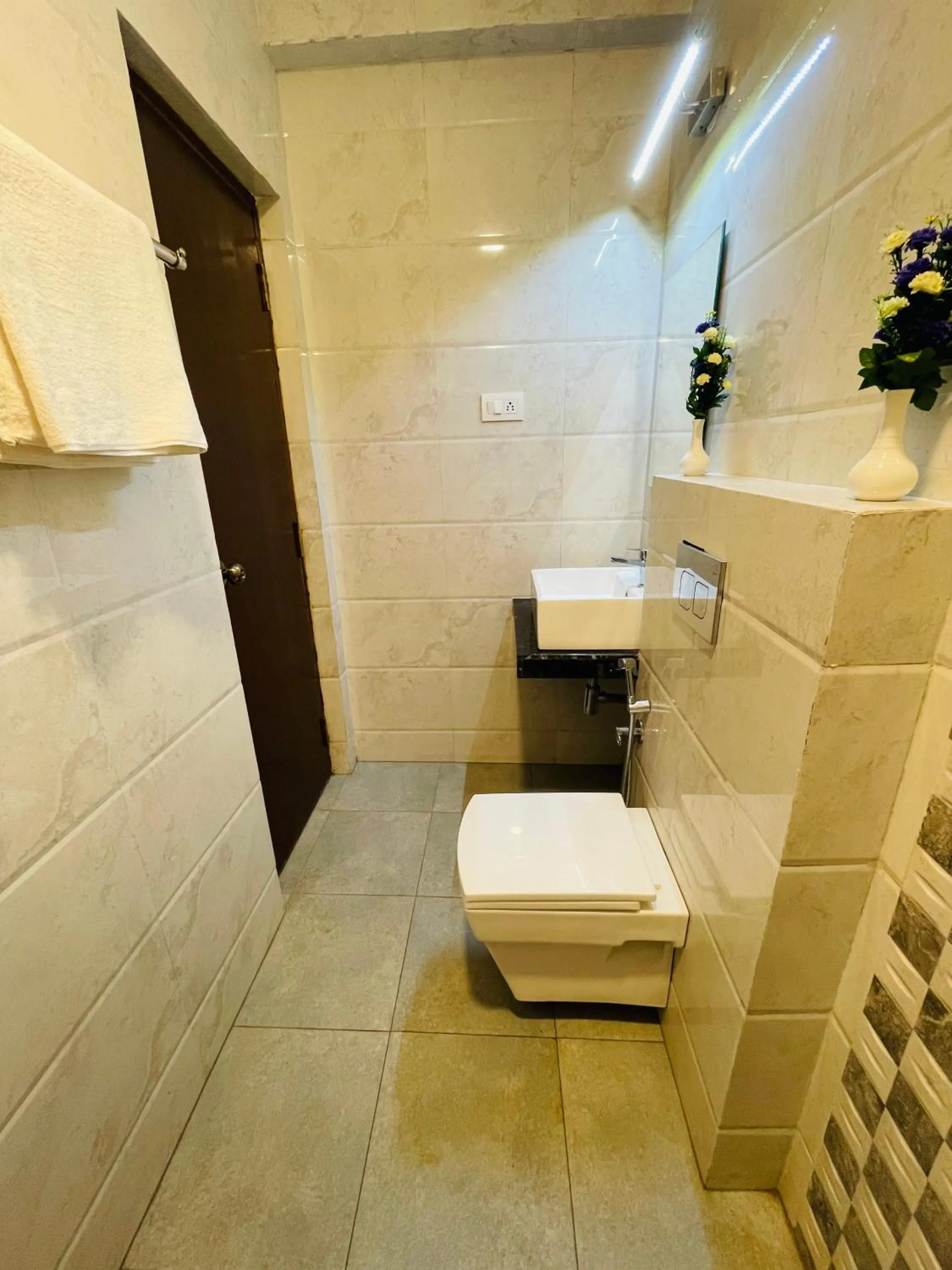 Bathroom in The Terra Hotel North Goa