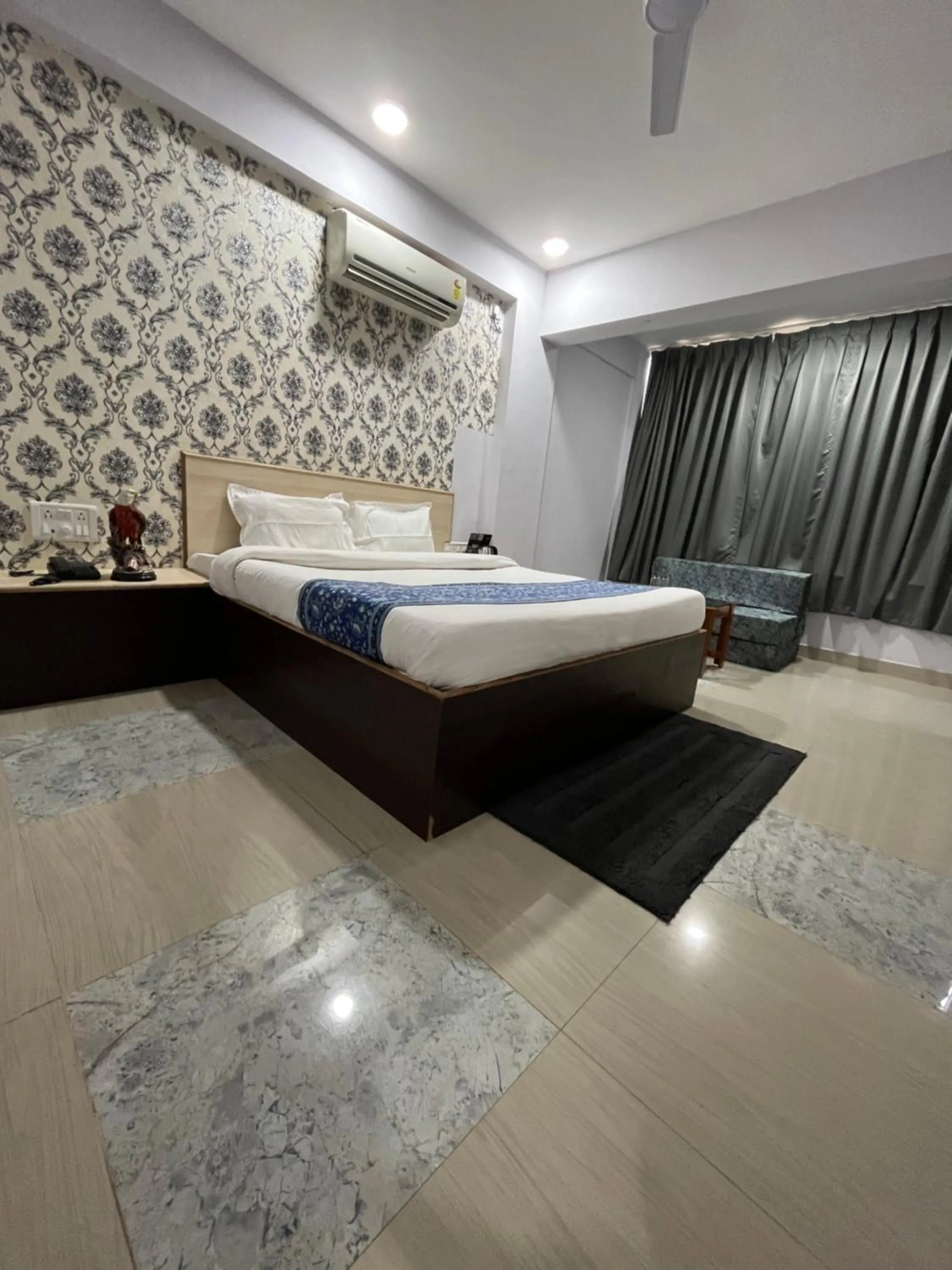 Bed in The Terra Hotel North Goa