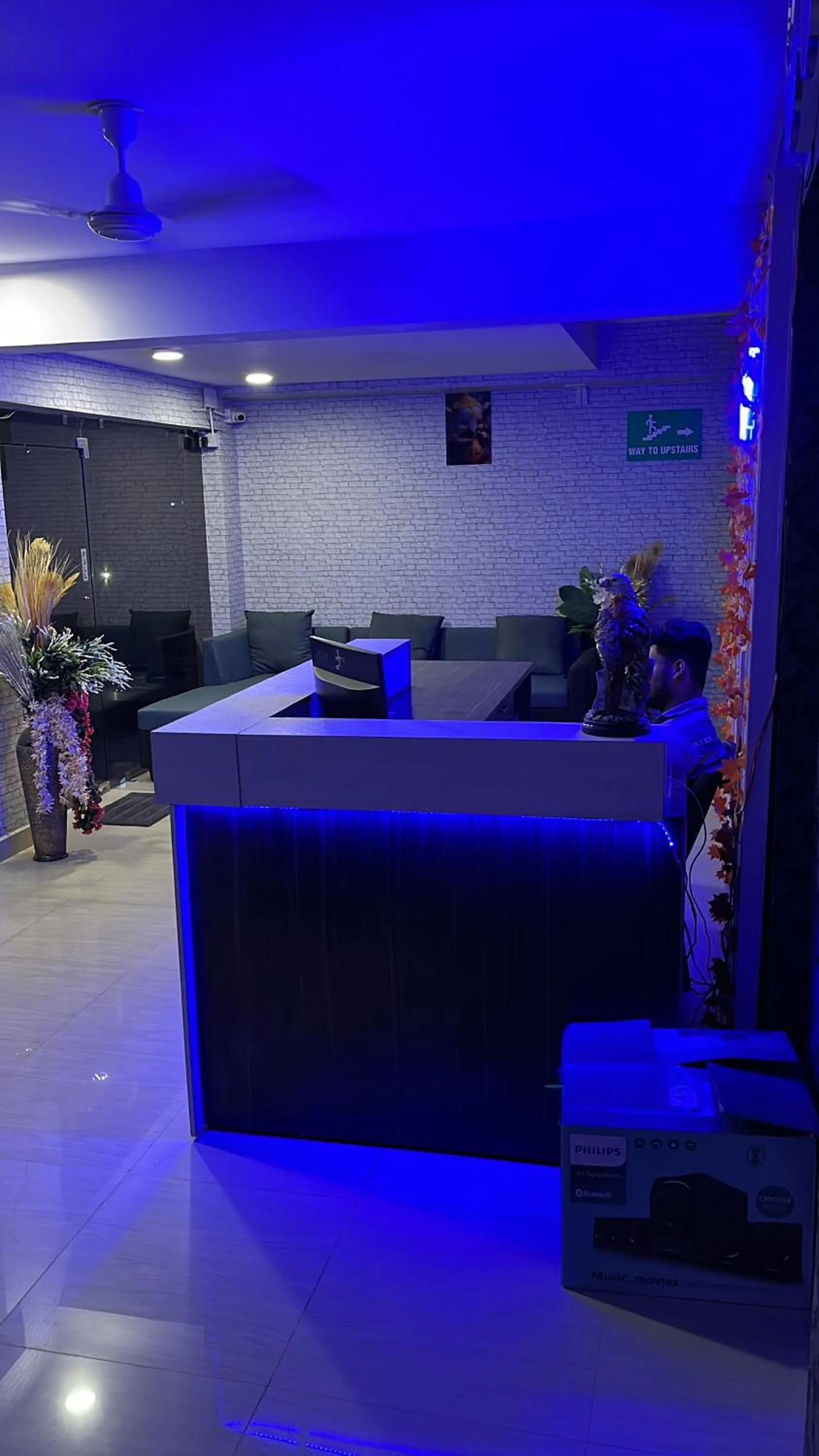 Lobby or reception in The Terra Hotel North Goa