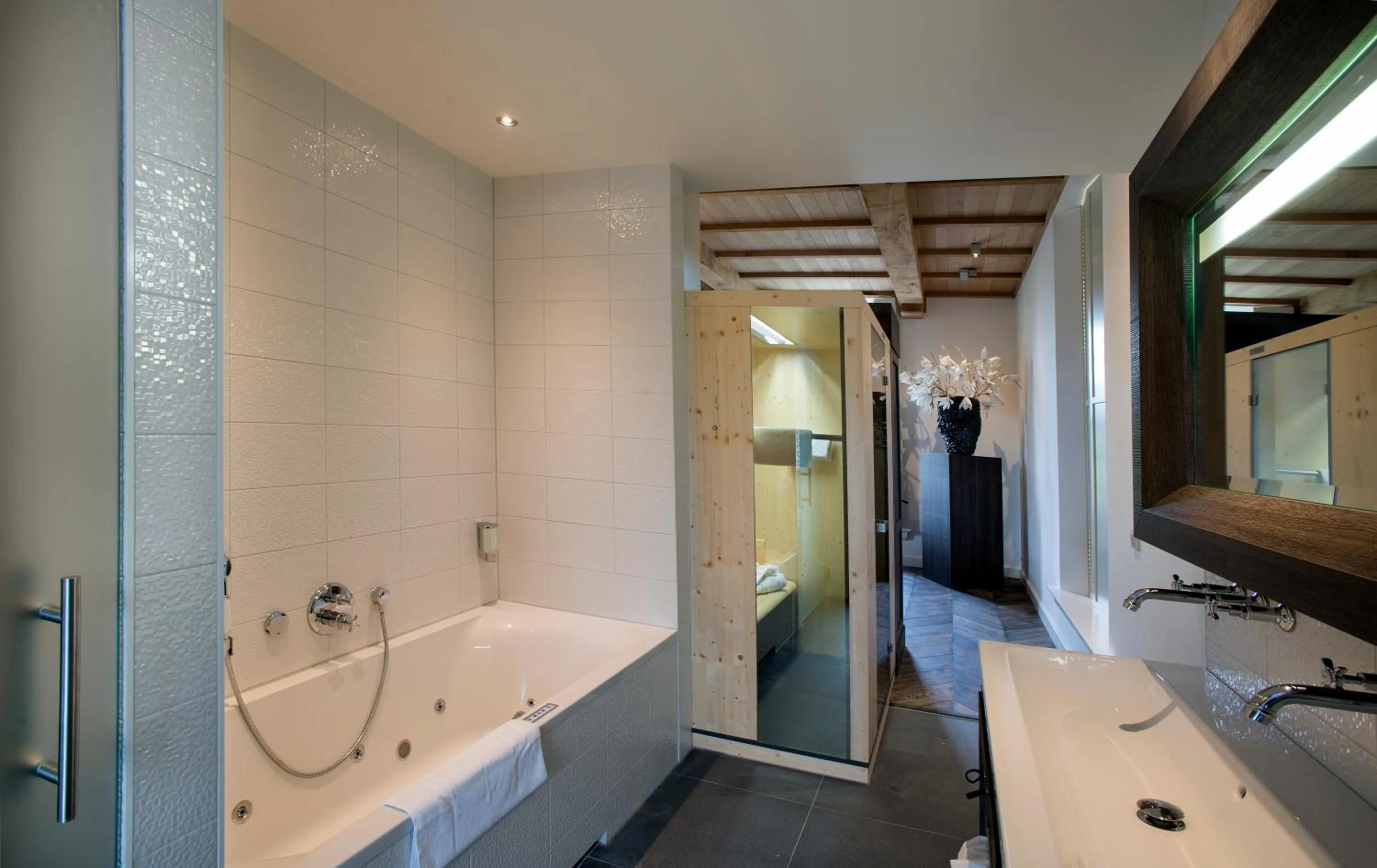 Sauna in Romantik Hotel Kasteel Daelenbroeck