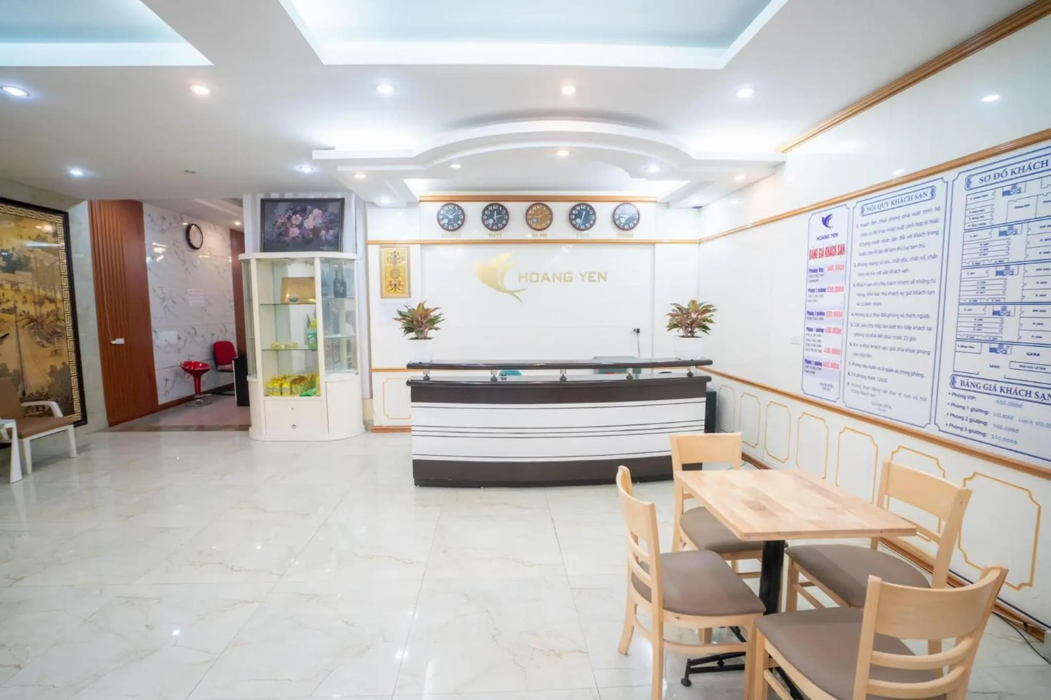 Lobby or reception in Hoang Yen Hotel - Gần đại học Sư Phạm TN