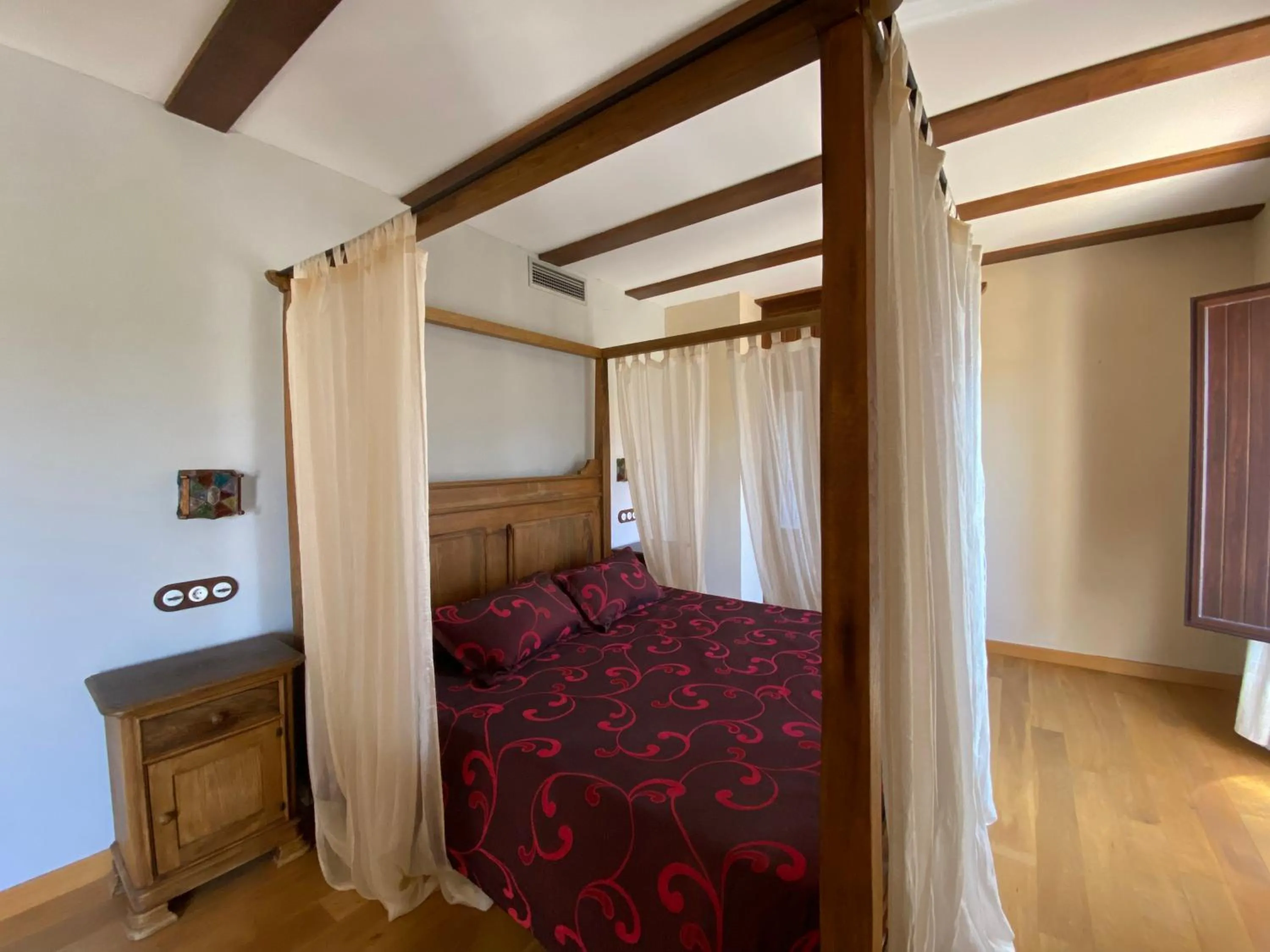 Bed in Hotel Rural Centro de las Arribes