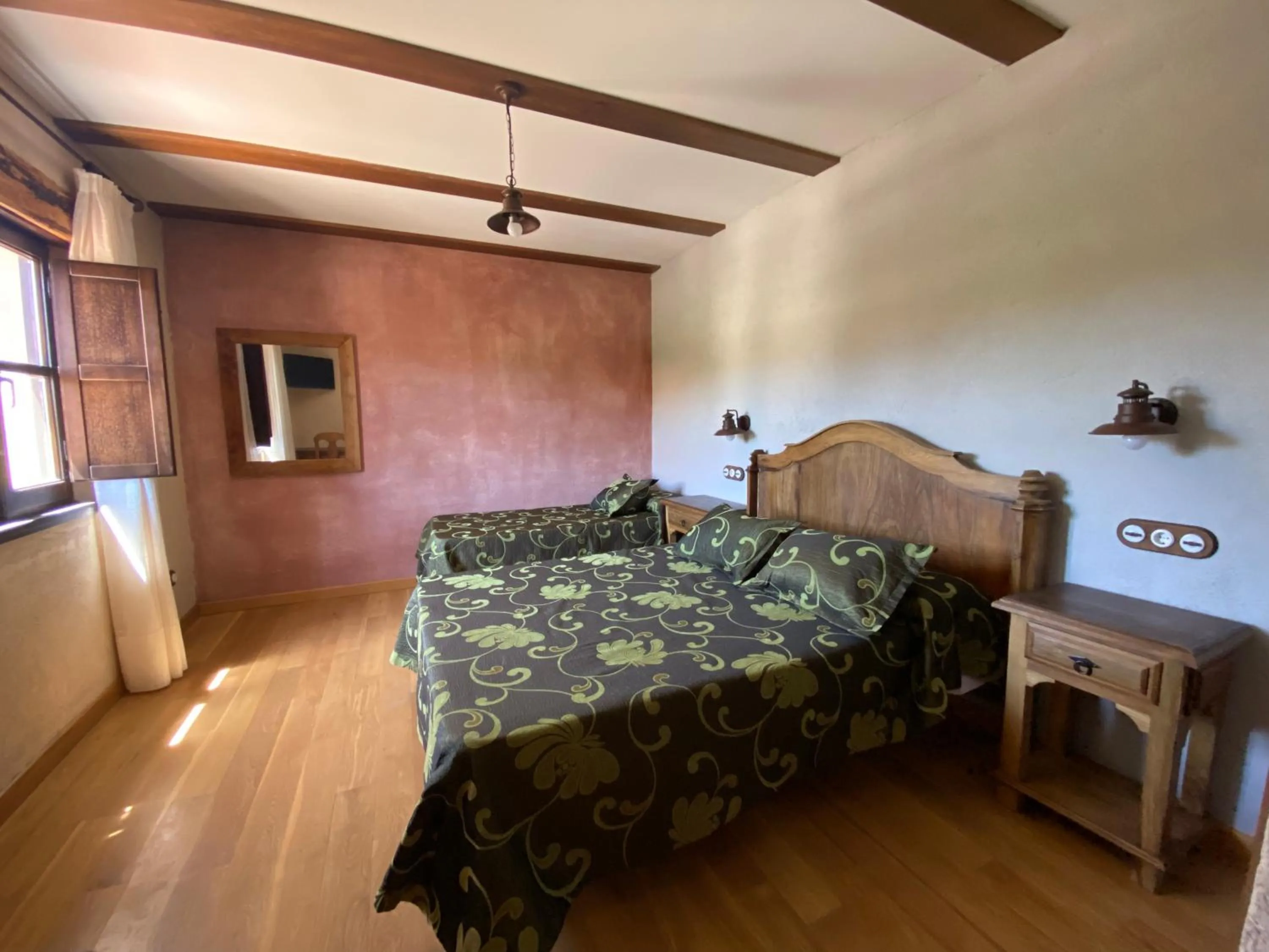 Bed in Hotel Rural Centro de las Arribes