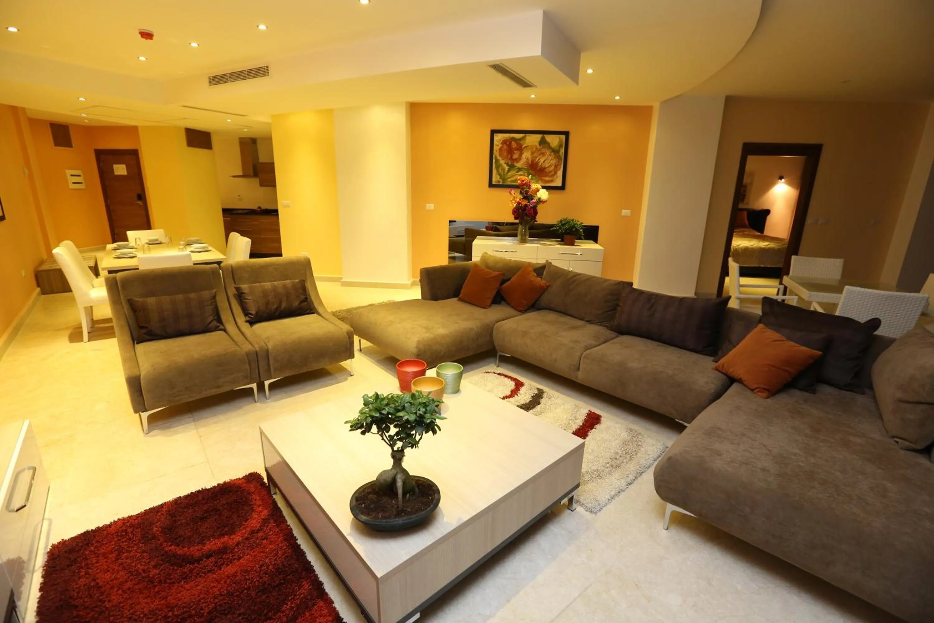 Living room in Delora Hotel and Suites