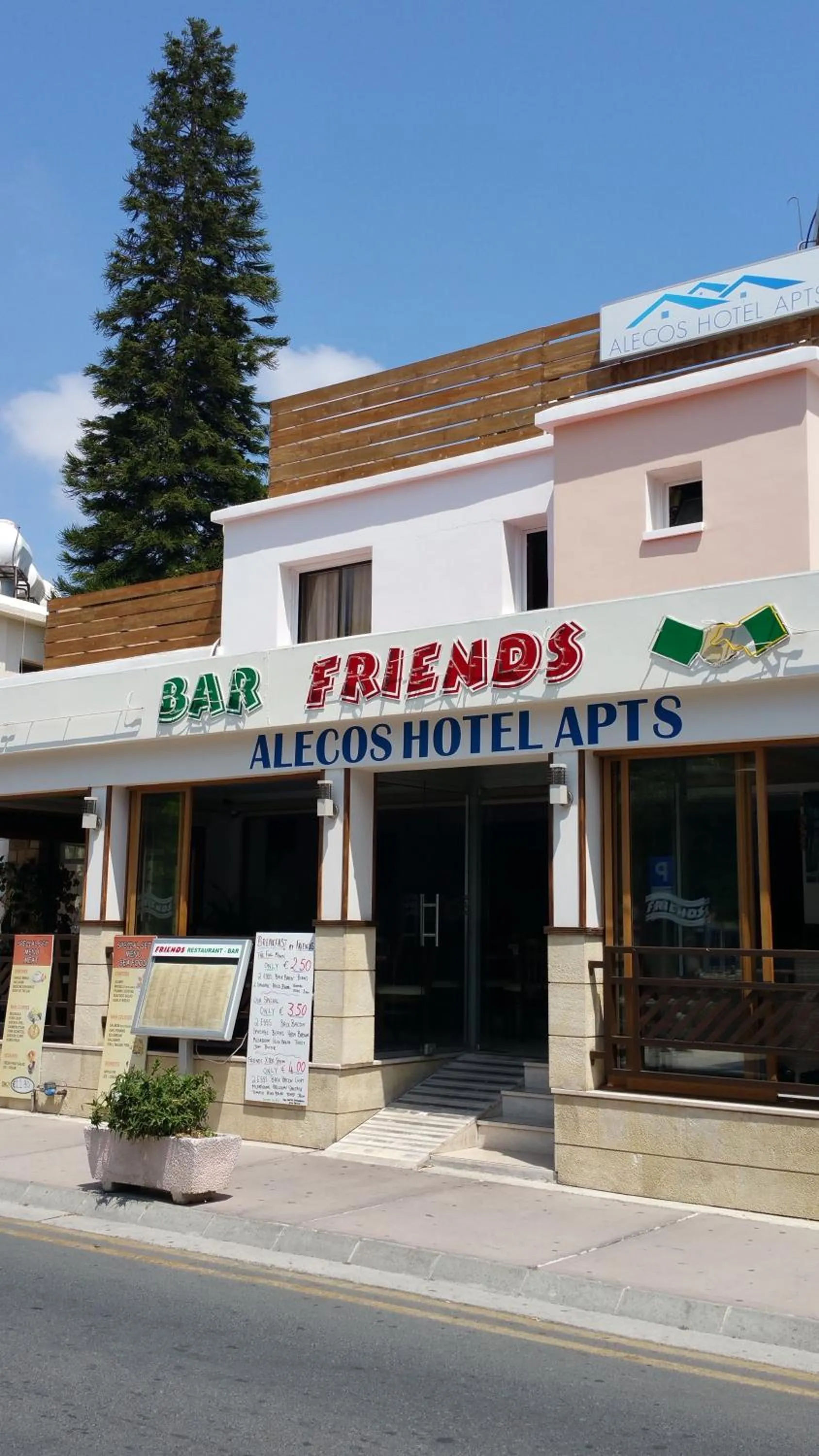 Property building in Alecos Hotel Apartments