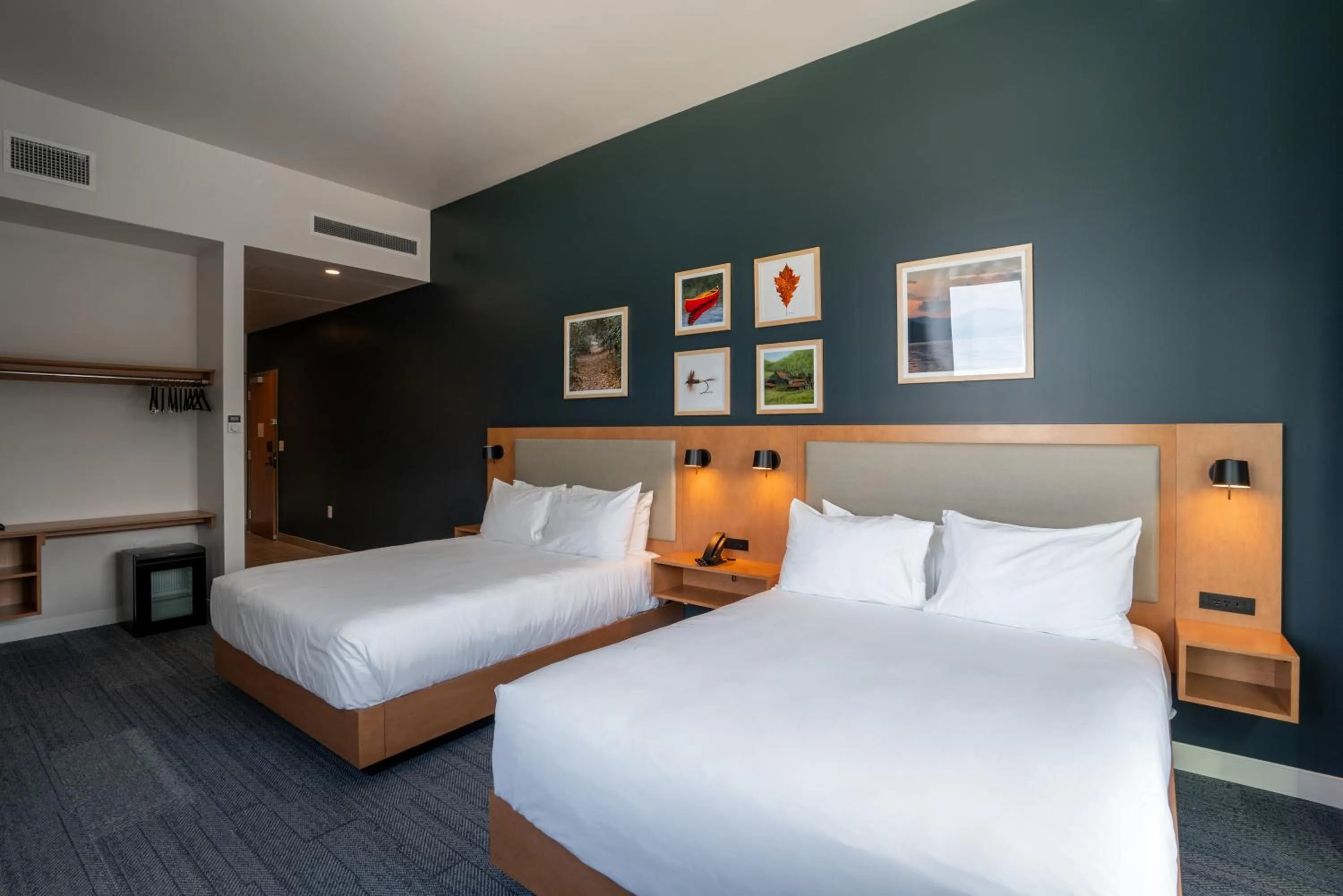 Bed in Bridge Creek Inn