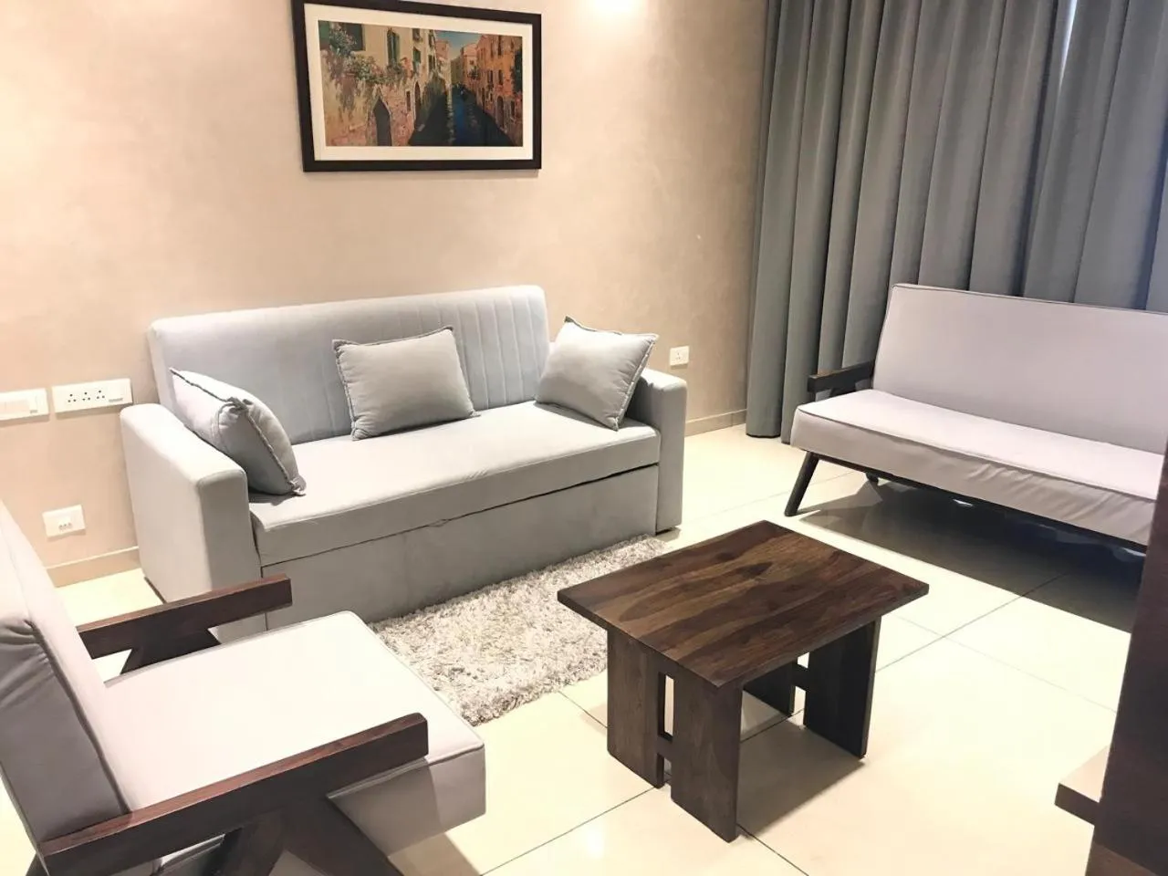 Bed in Narthaki Boutique Hotel