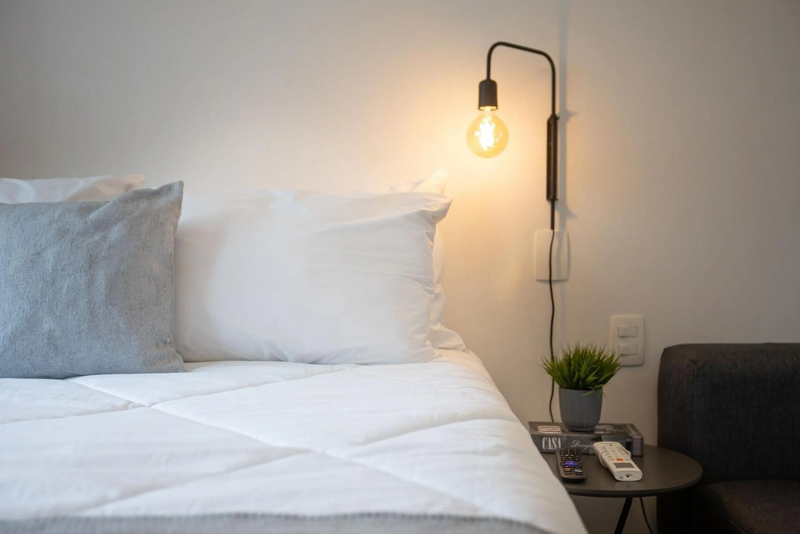 Bedroom, Bed in Walk Moema