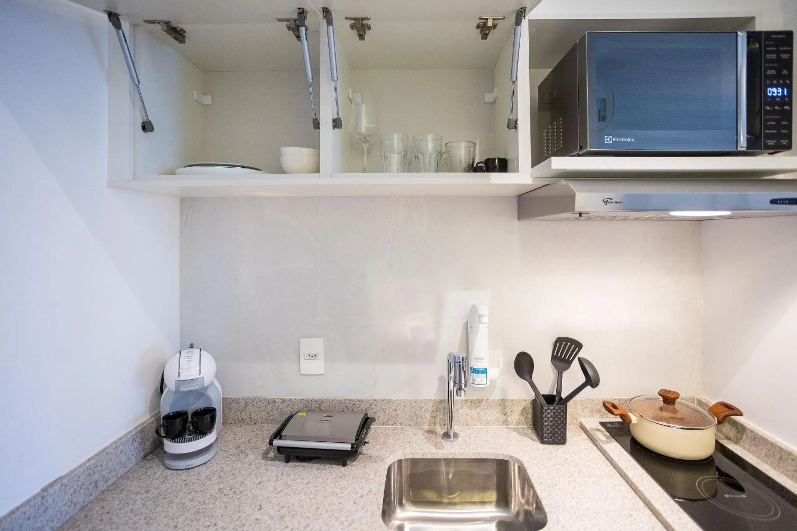 Kitchen or kitchenette in Walk Moema