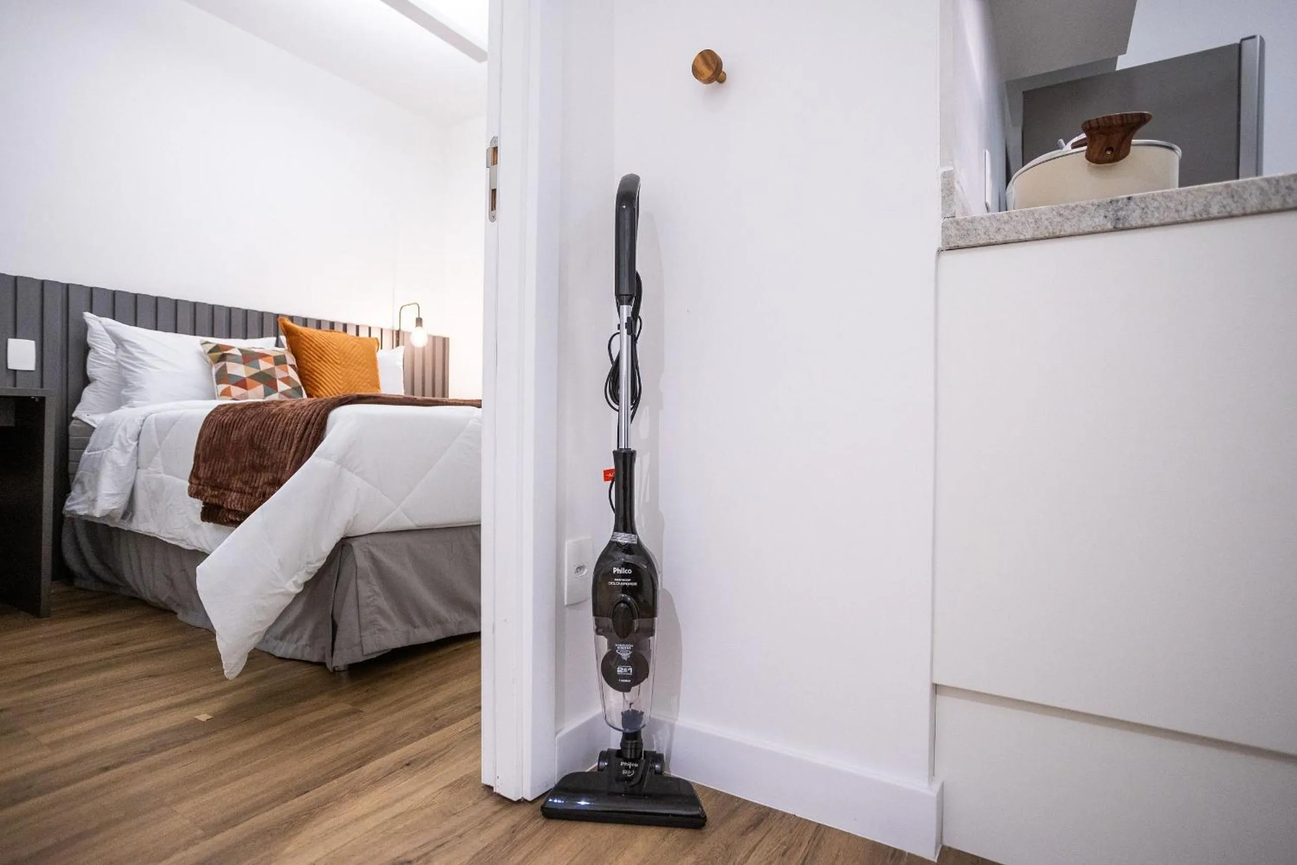 Bedroom, Bed in Walk Moema