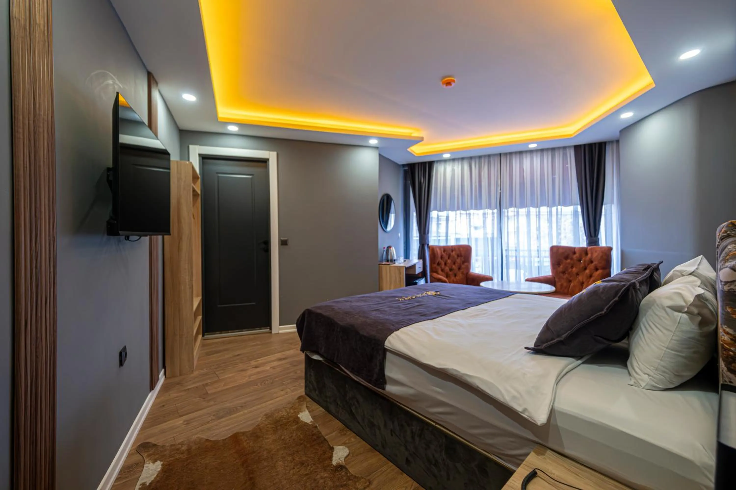 Photo of the whole room, Bed in Viv City Hotel