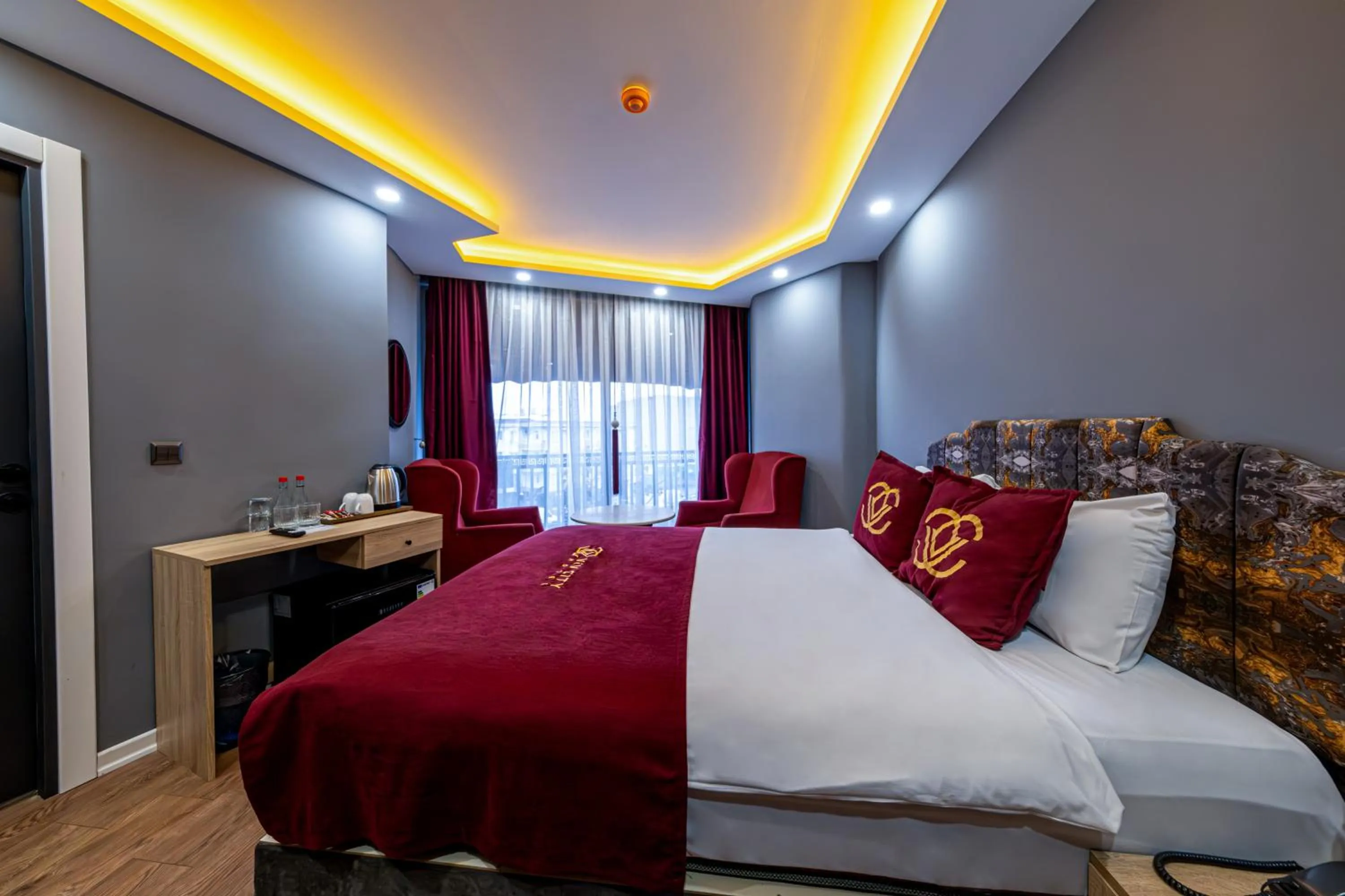 Photo of the whole room, Bed in Viv City Hotel