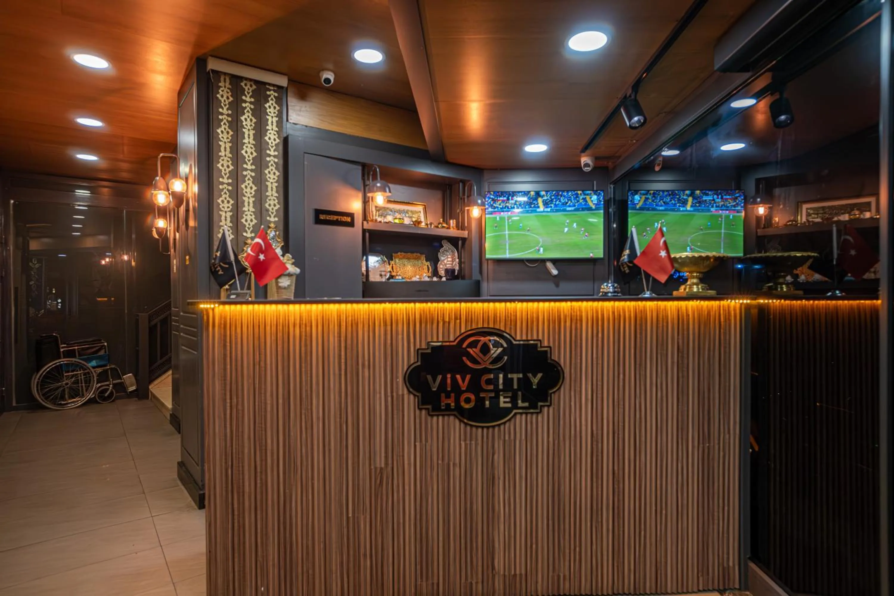 Lobby or reception in Viv City Hotel