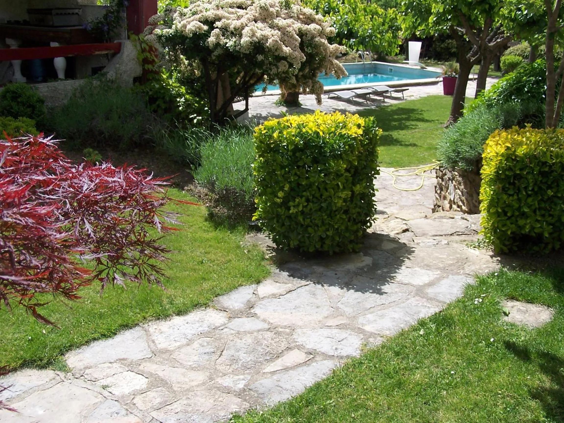 Garden in La Bastide des Mûriers