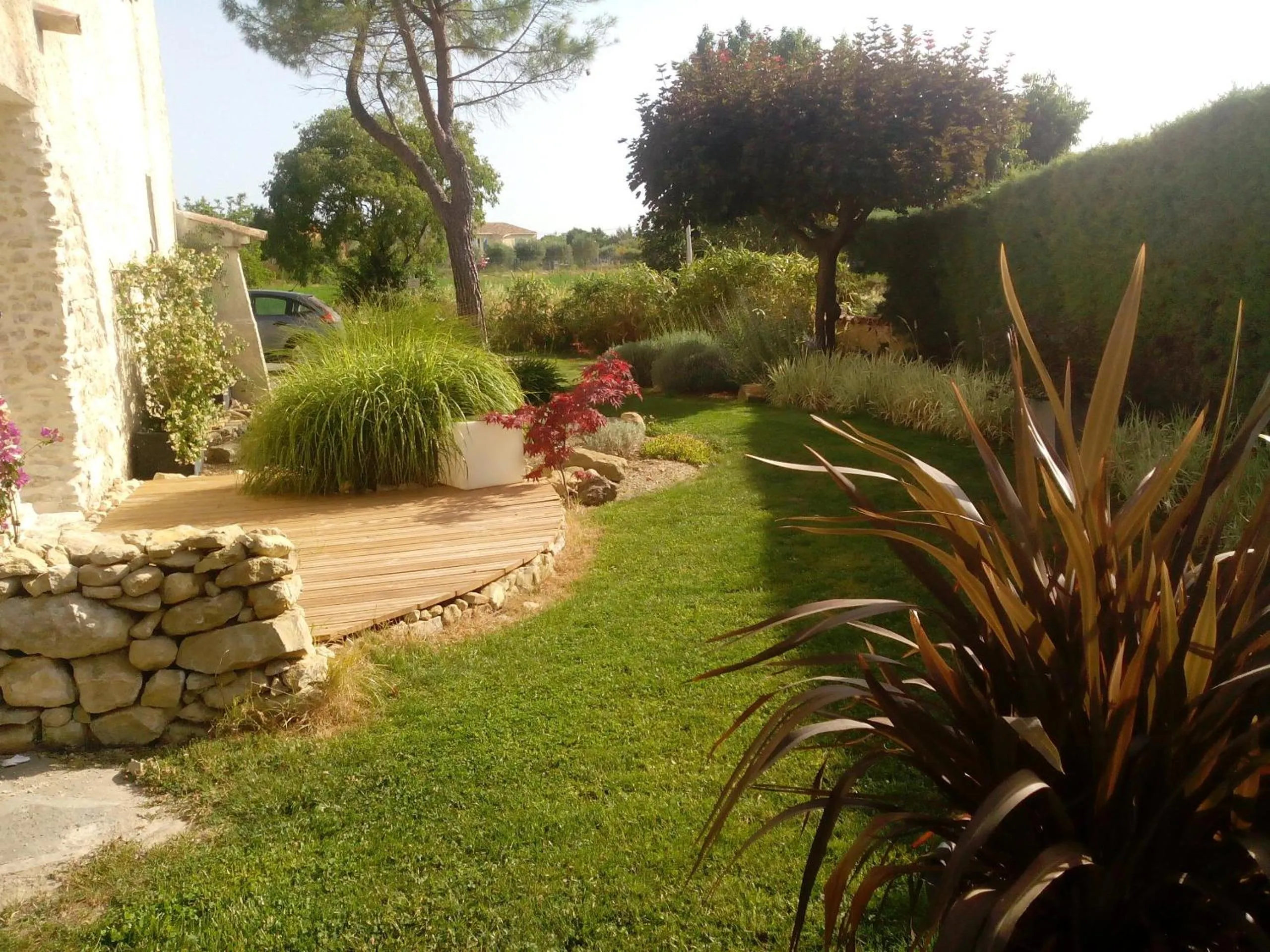 Garden in La Bastide des Mûriers