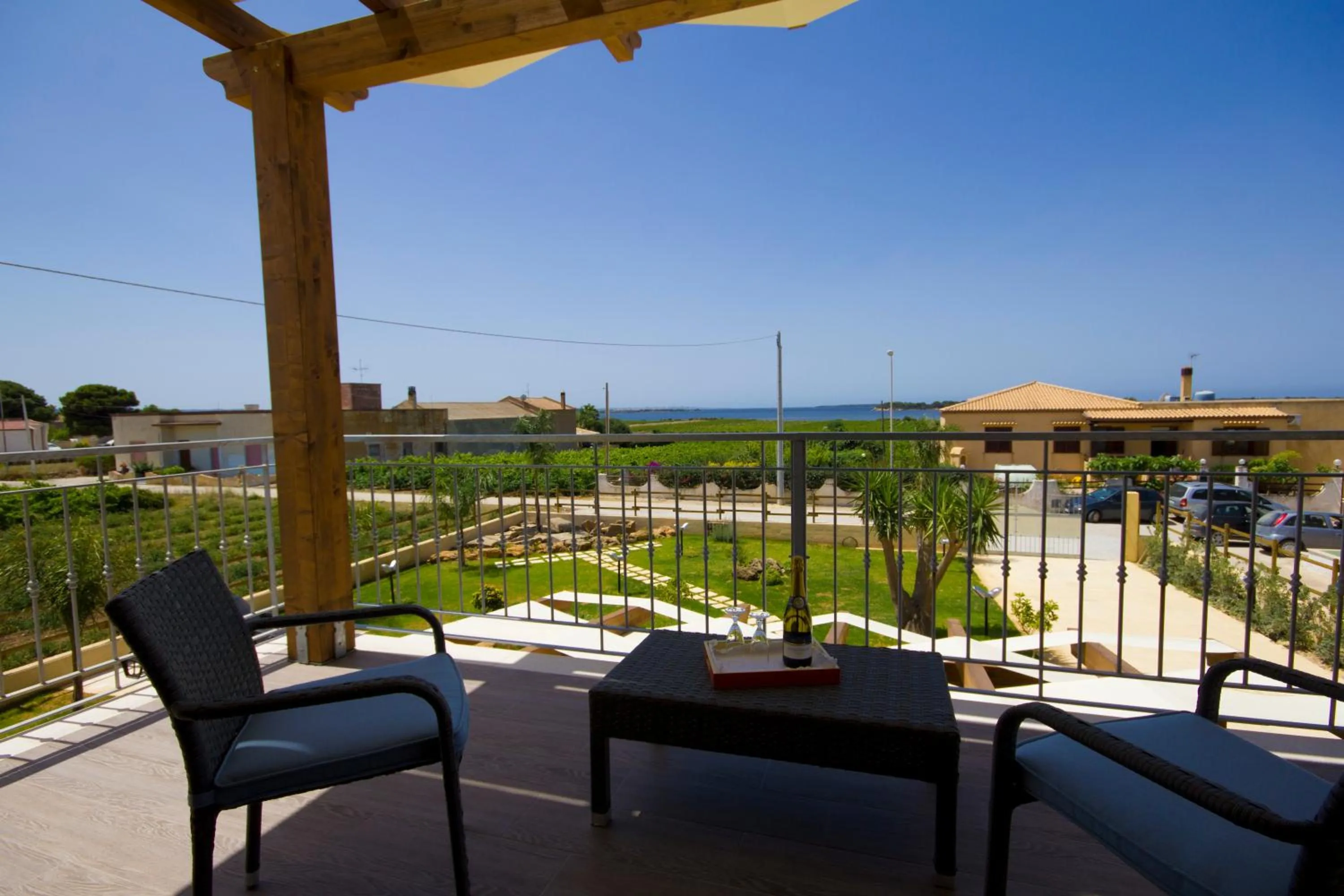 Patio in Villa del Vento